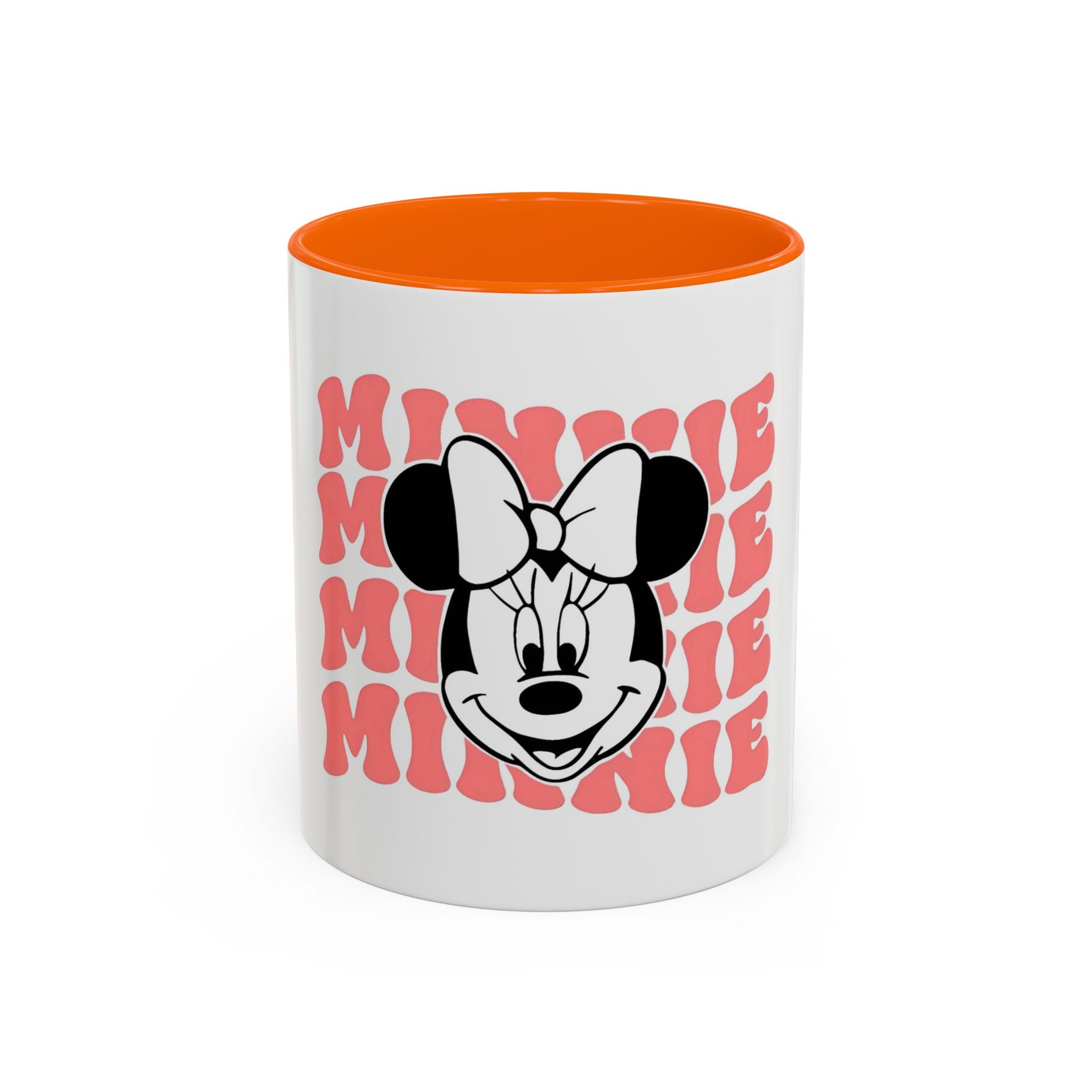 Minnie Mouse Retro Accent Coffee Mug — 11/15oz