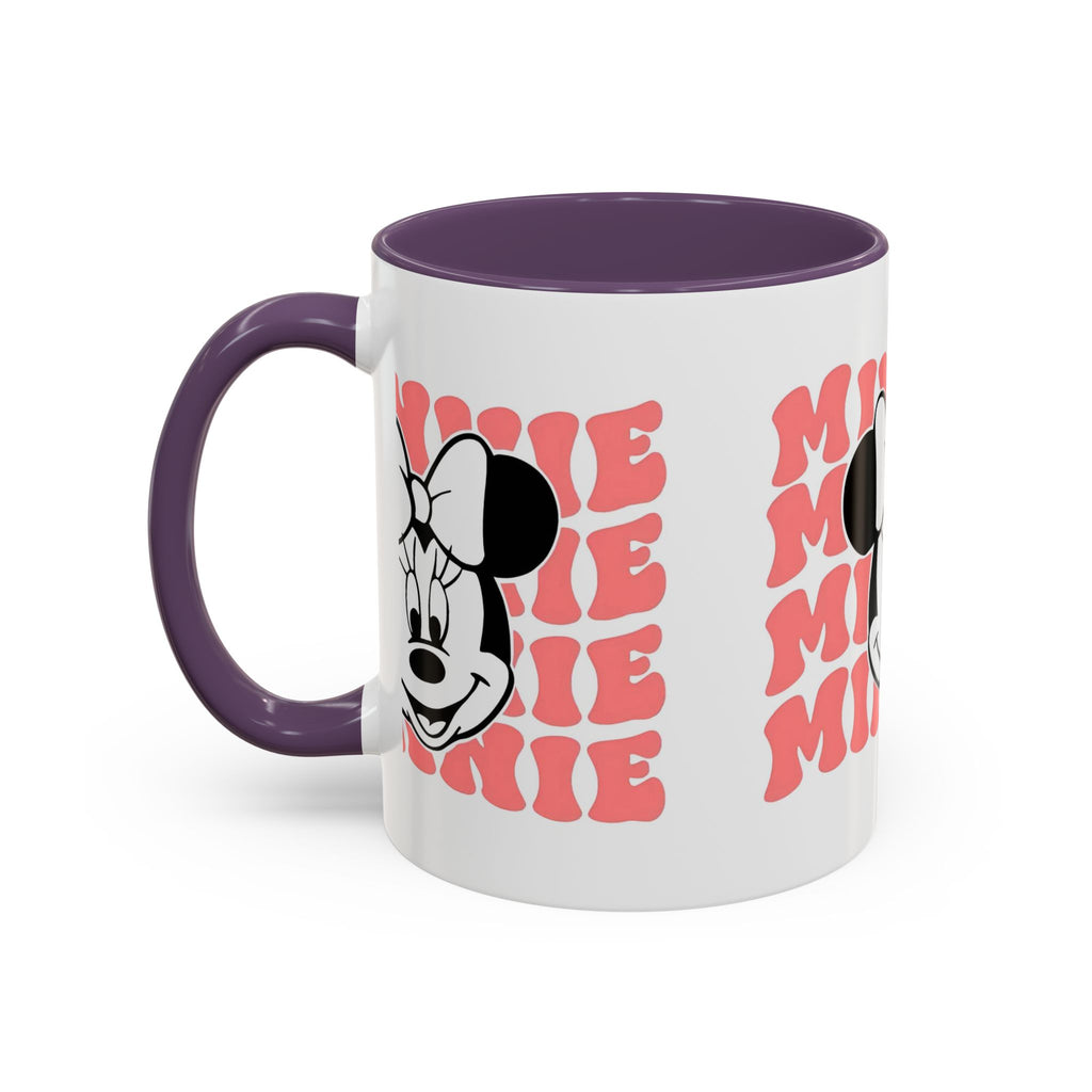 Minnie Mouse Retro Accent Coffee Mug — 11/15oz