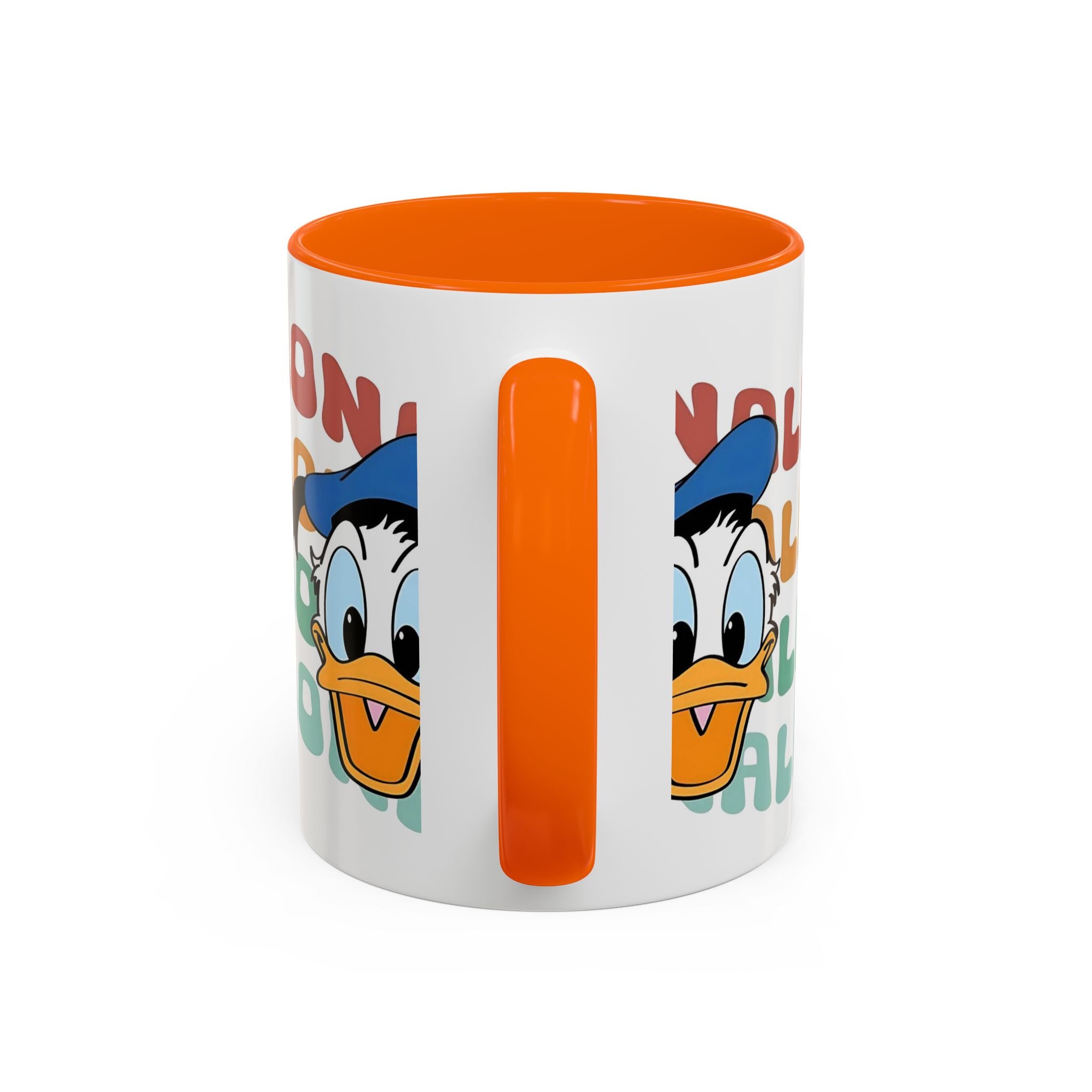 Donald Duck Retro Accent Coffee Mug