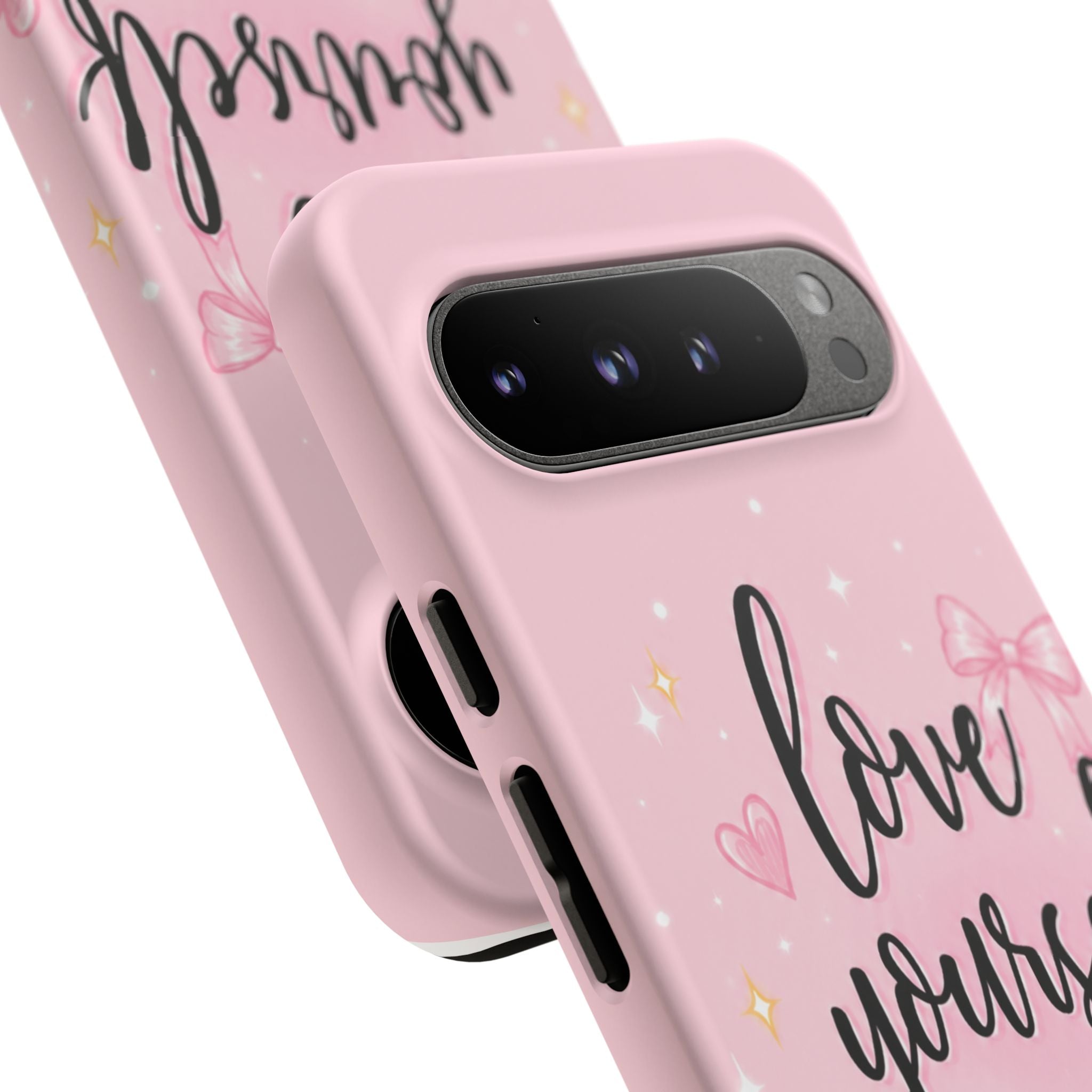 Love Yourself More Pink Inspirational Protective Case