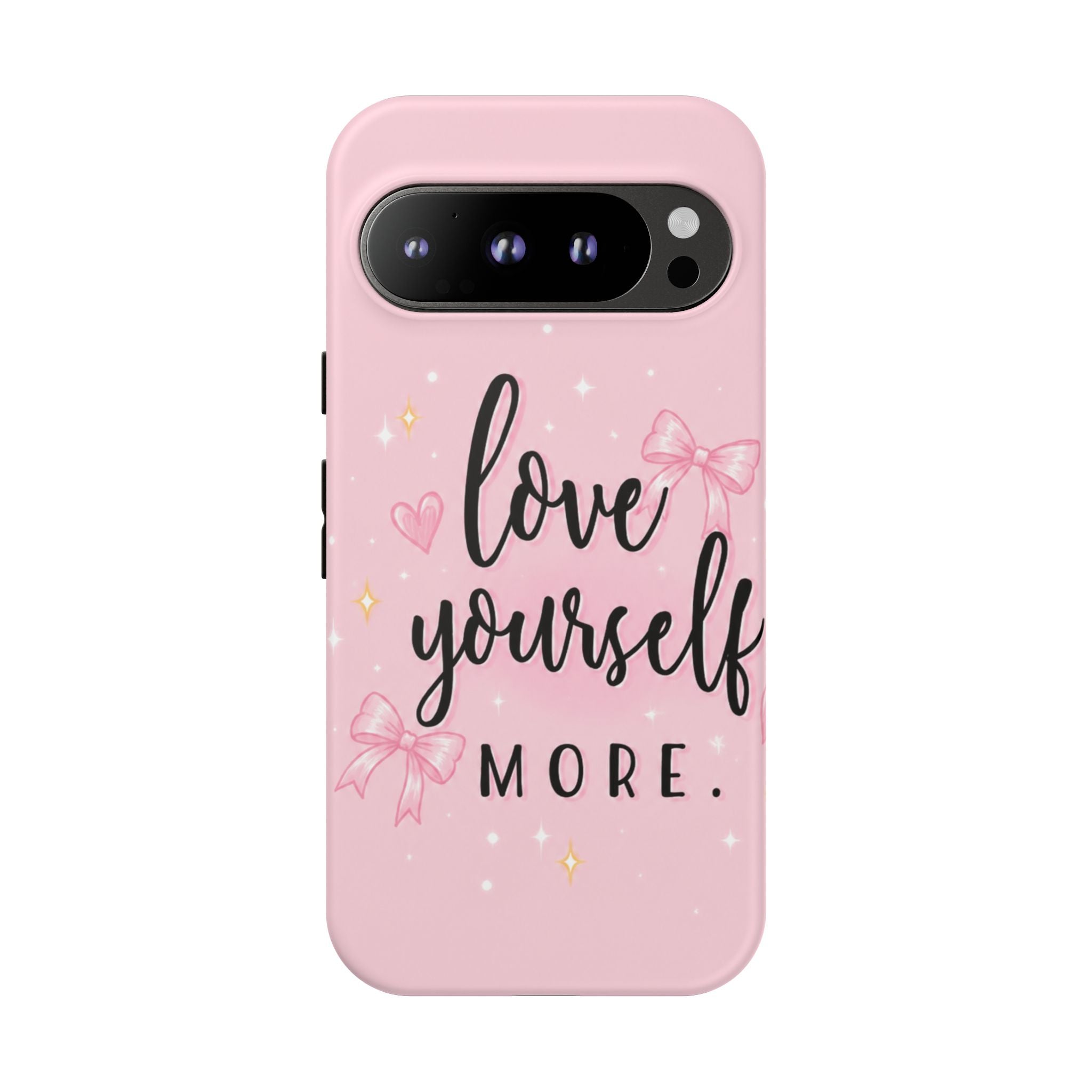 Love Yourself More Pink Inspirational Protective Case
