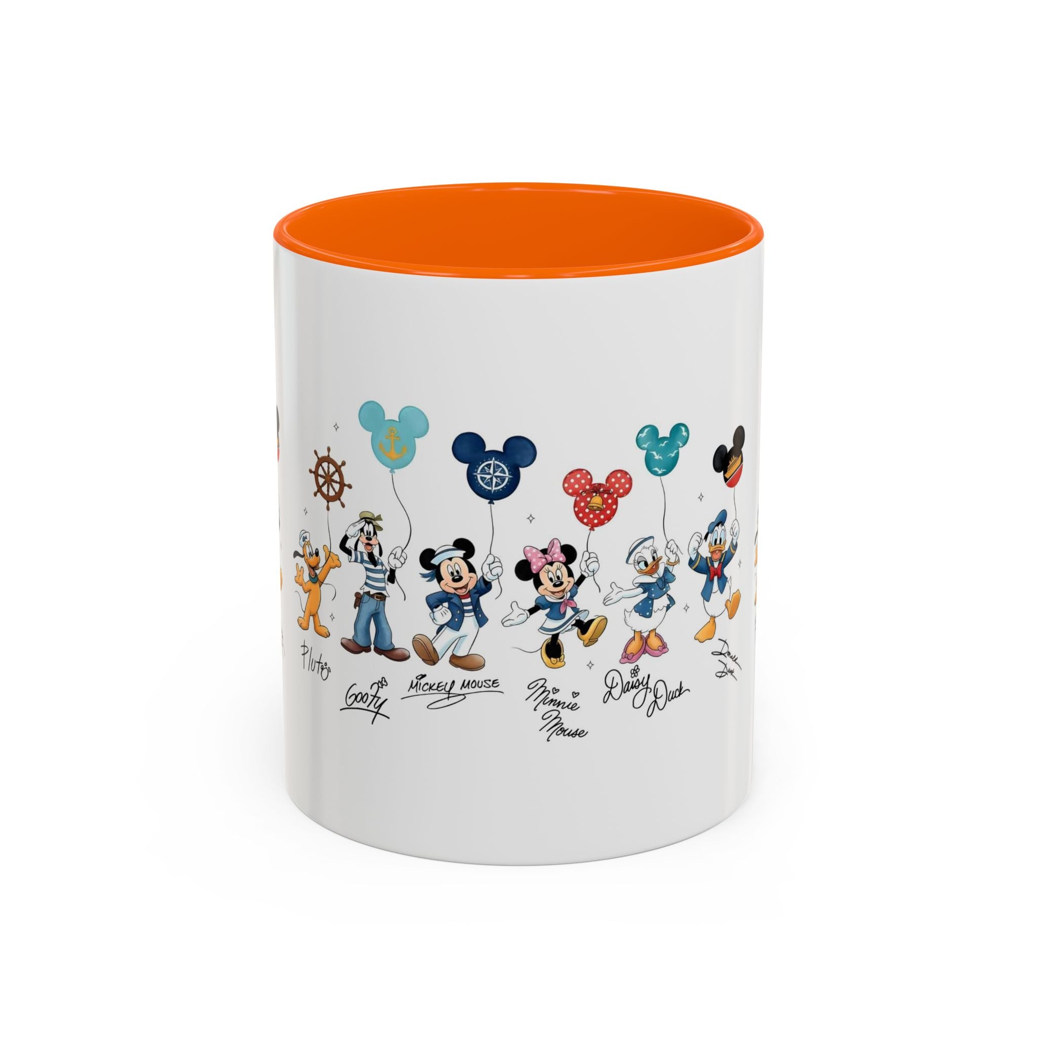 Disney Cruise Characters Accent Coffee Mug (11/15oz)