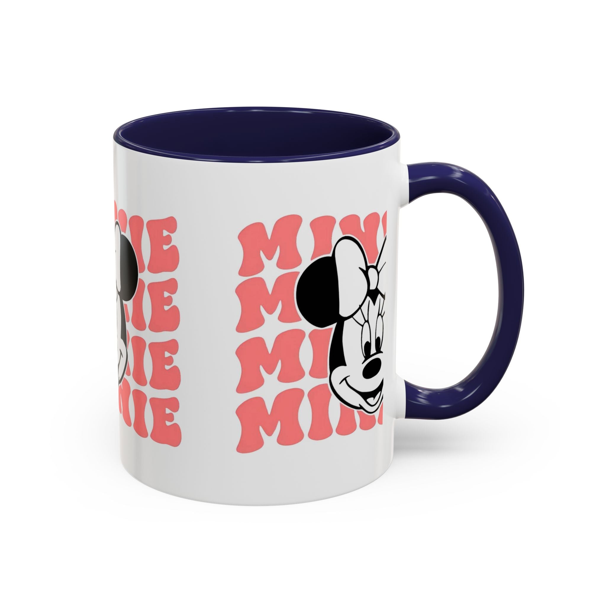 Minnie Mouse Retro Accent Coffee Mug — 11/15oz