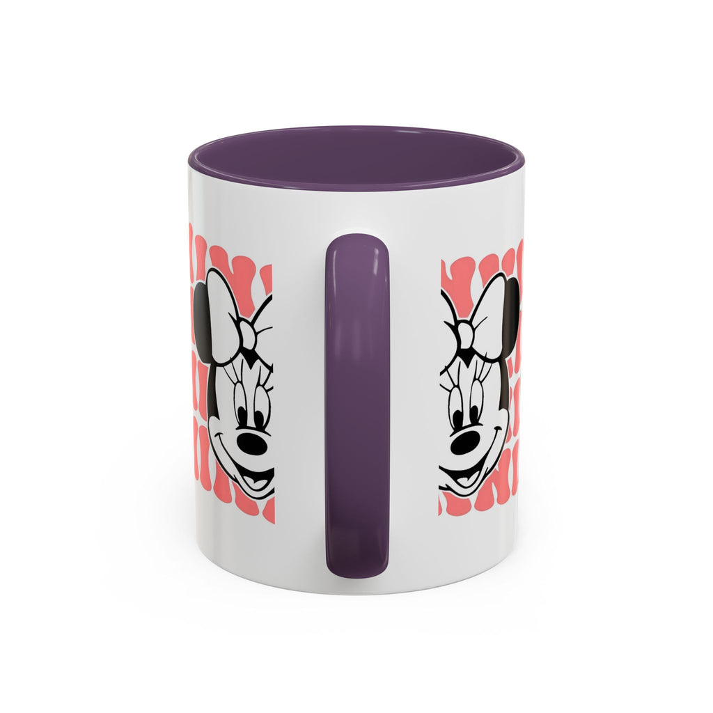 Minnie Mouse Retro Accent Coffee Mug — 11/15oz