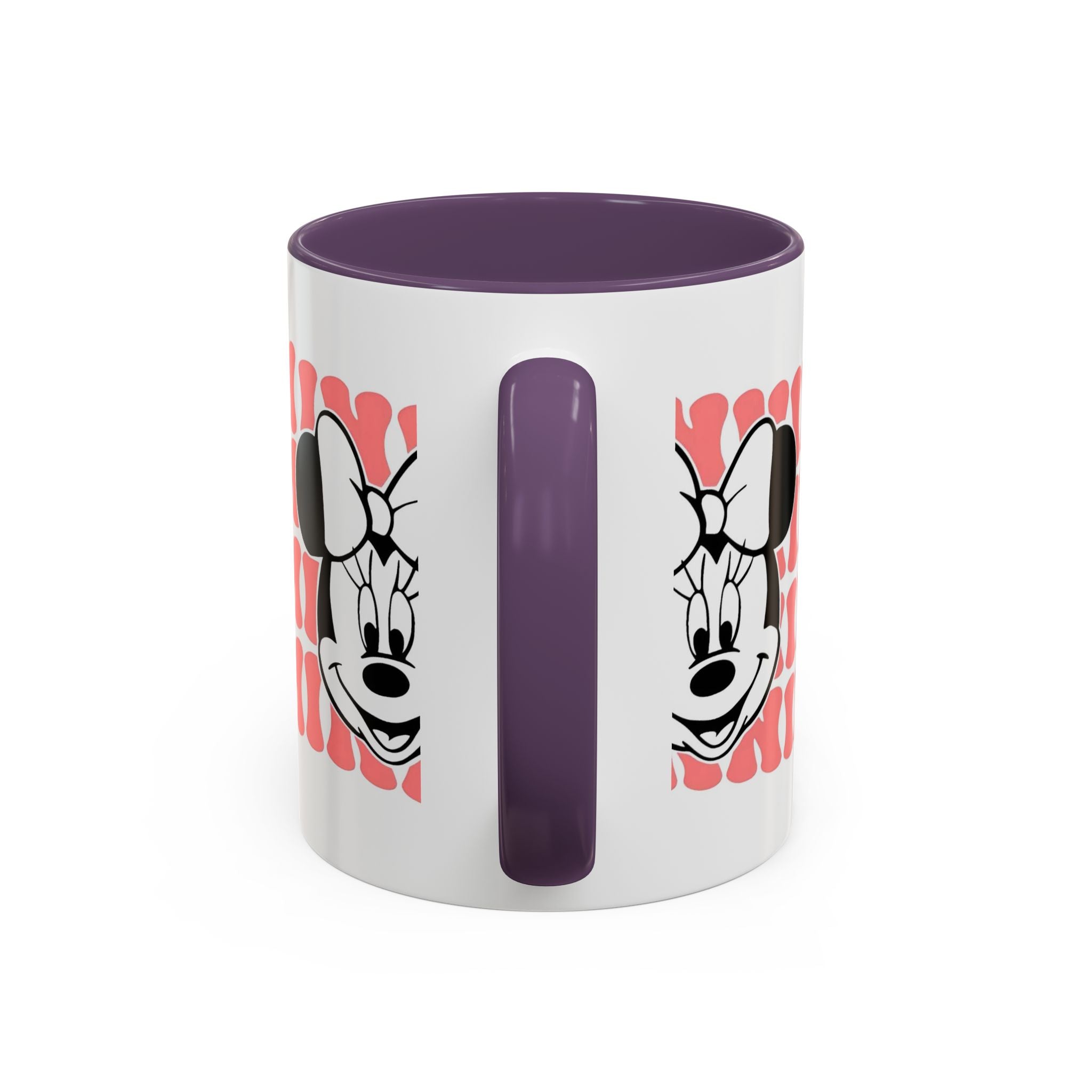 Minnie Mouse Retro Accent Coffee Mug — 11/15oz