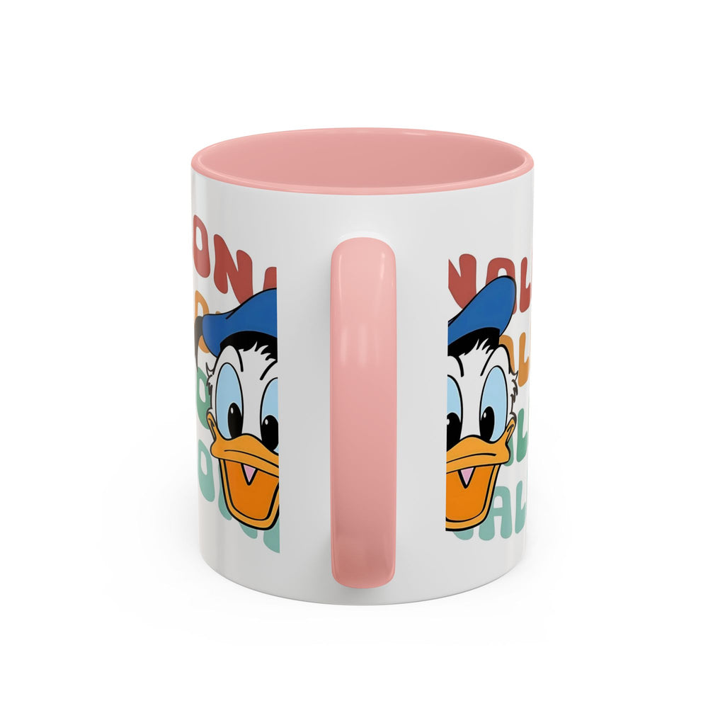 Donald Duck Retro Accent Coffee Mug