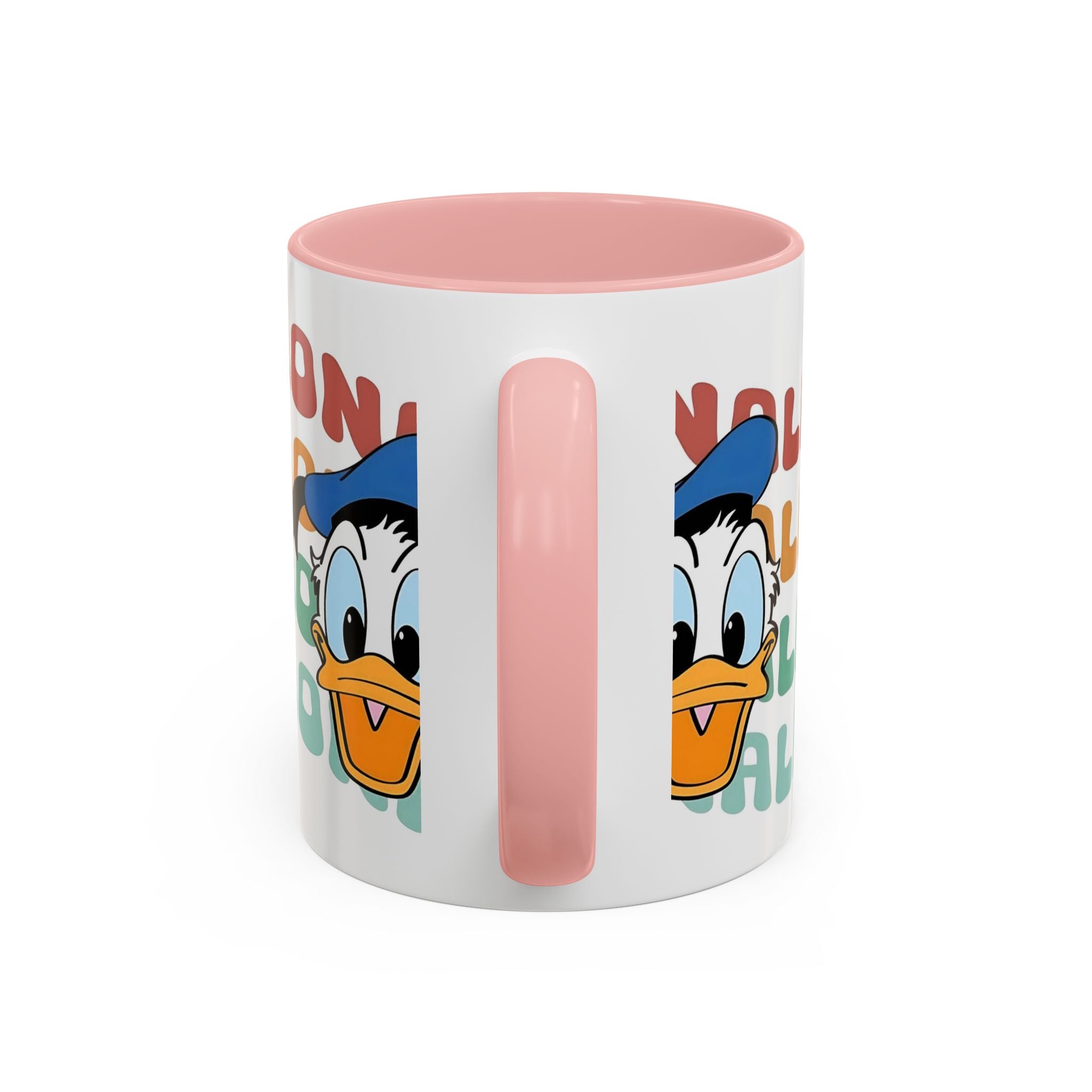 Donald Duck Retro Accent Coffee Mug