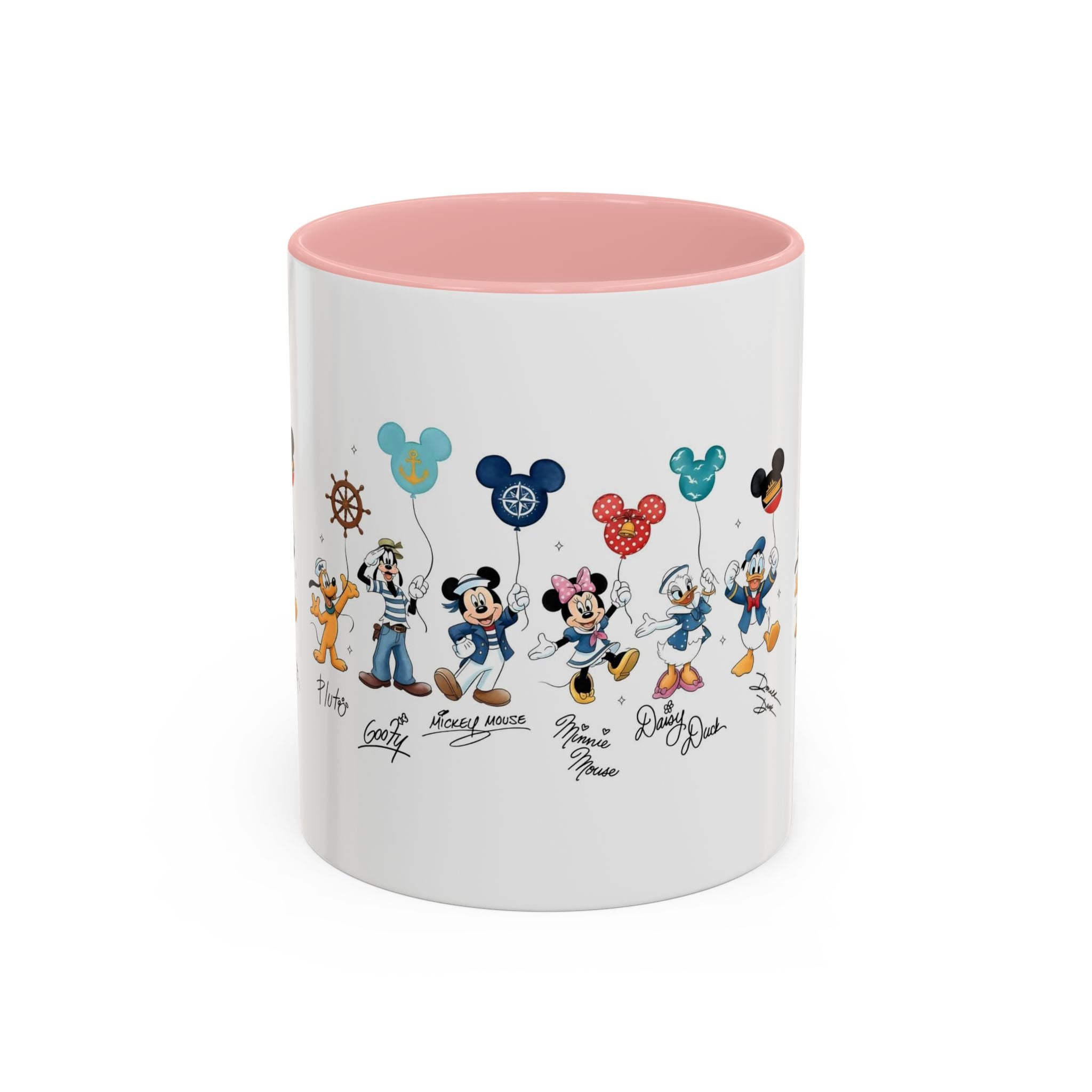 Disney Cruise Characters Accent Coffee Mug (11/15oz)