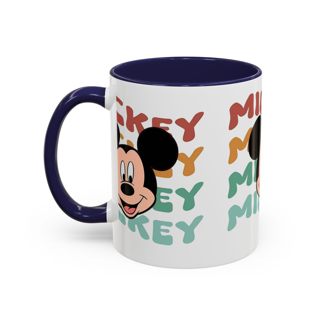Mickey Retro Stack Accent Coffee Mug — 11/15oz