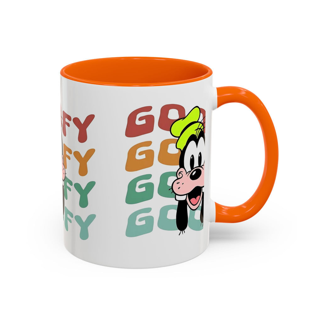 Goofy Retro Stack Accent Mug — Disney Goofy Coffee Cup (11/15oz)