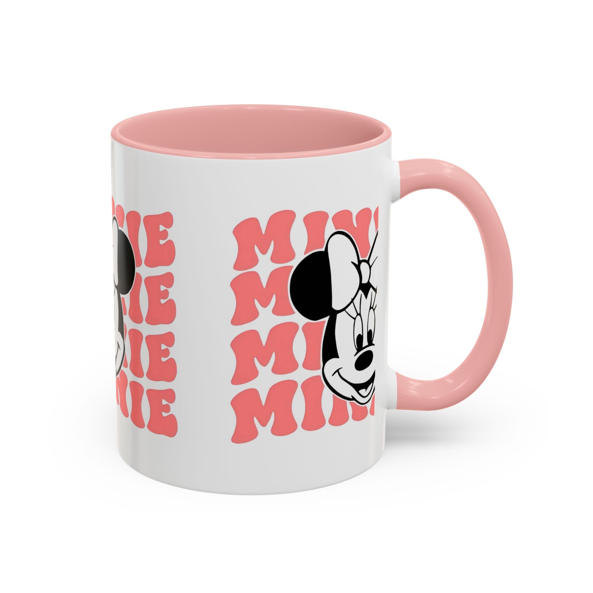 Minnie Mouse Retro Accent Coffee Mug — 11/15oz