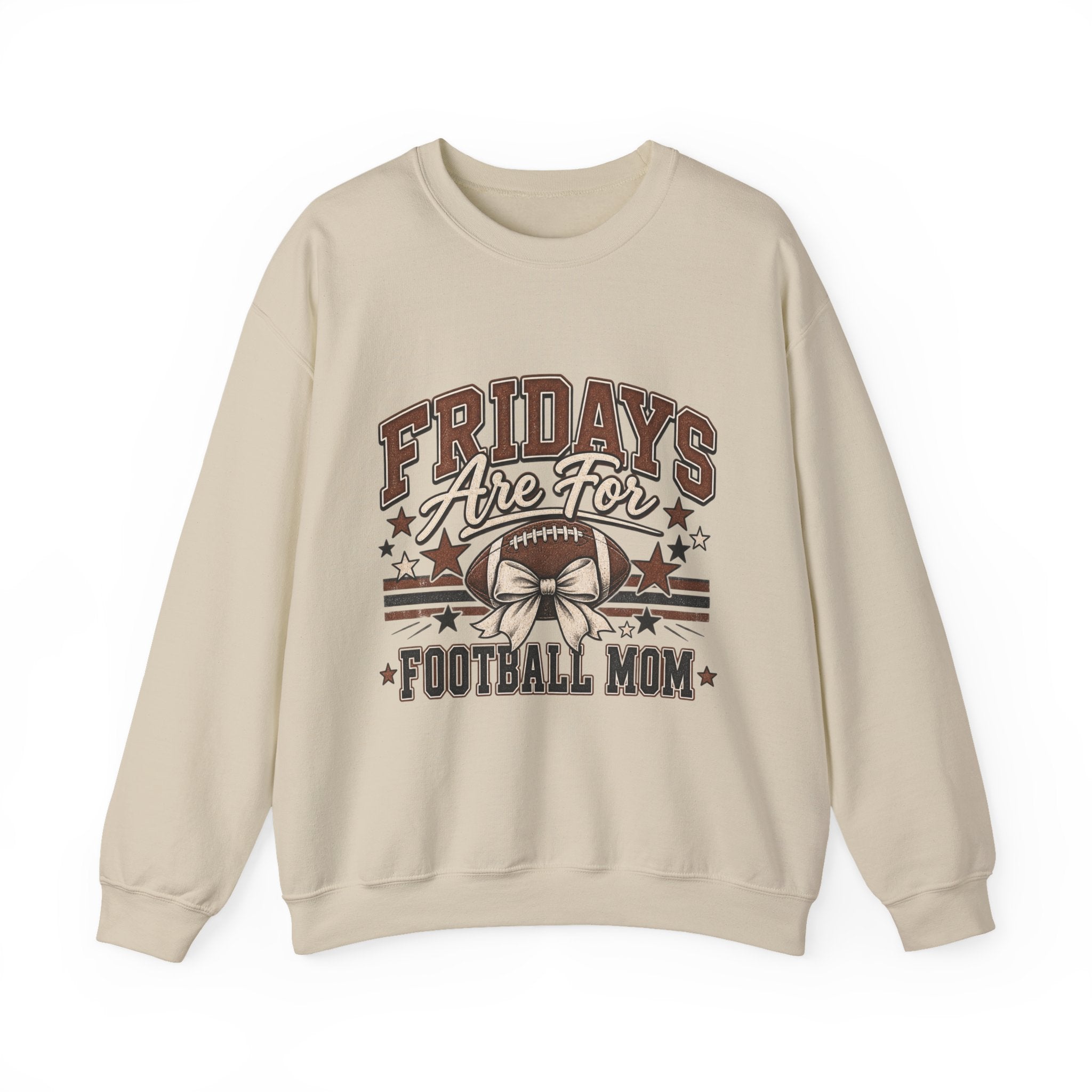 Football Mom Sweatshirt - "Fridays Are For Football Mom"