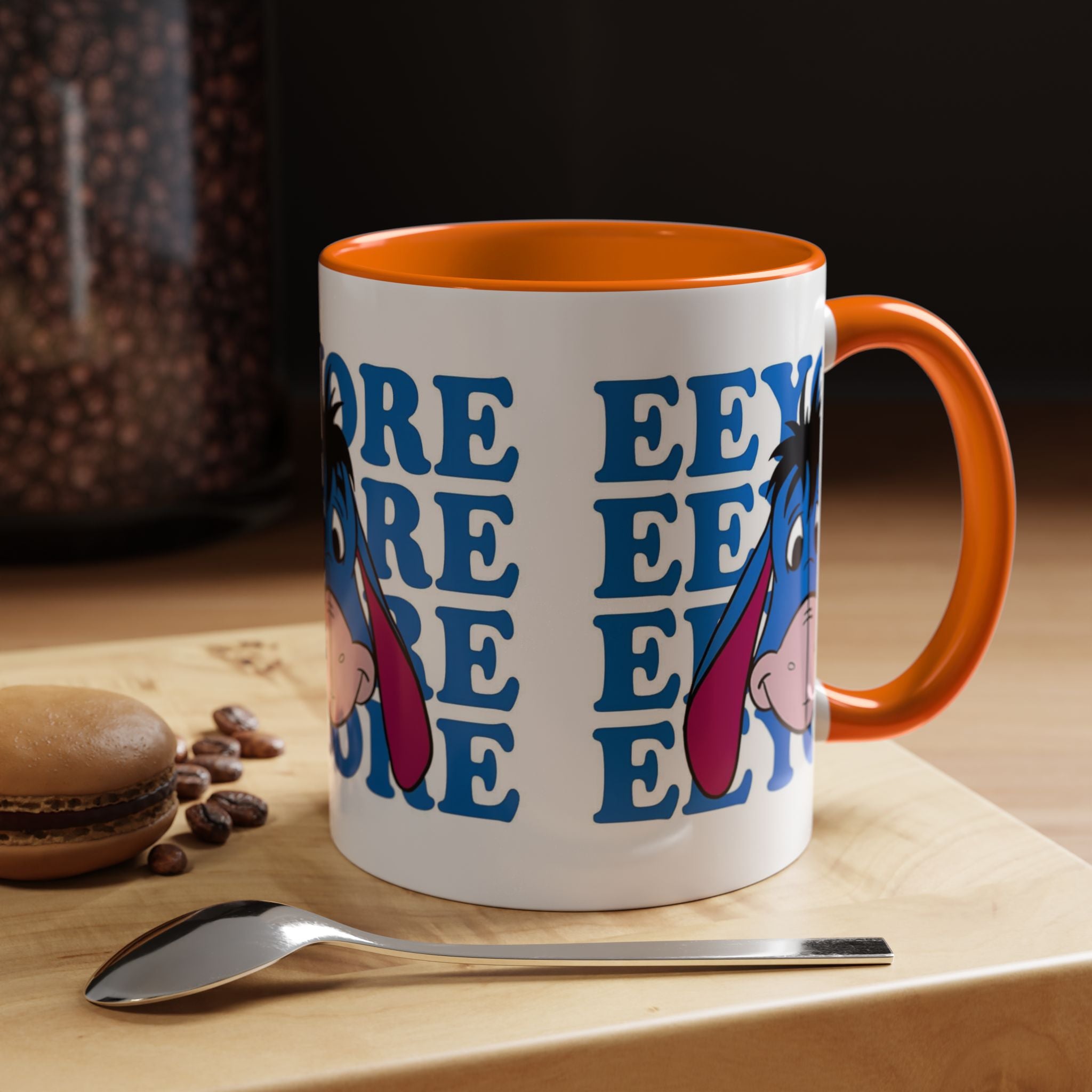 Eeyore Coffee Mug — Cute Cartoon Donkey Accent Mug (11/15 oz)