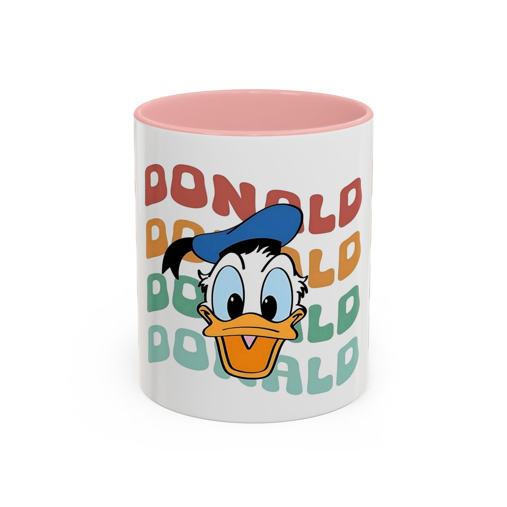 Donald Duck Retro Accent Coffee Mug