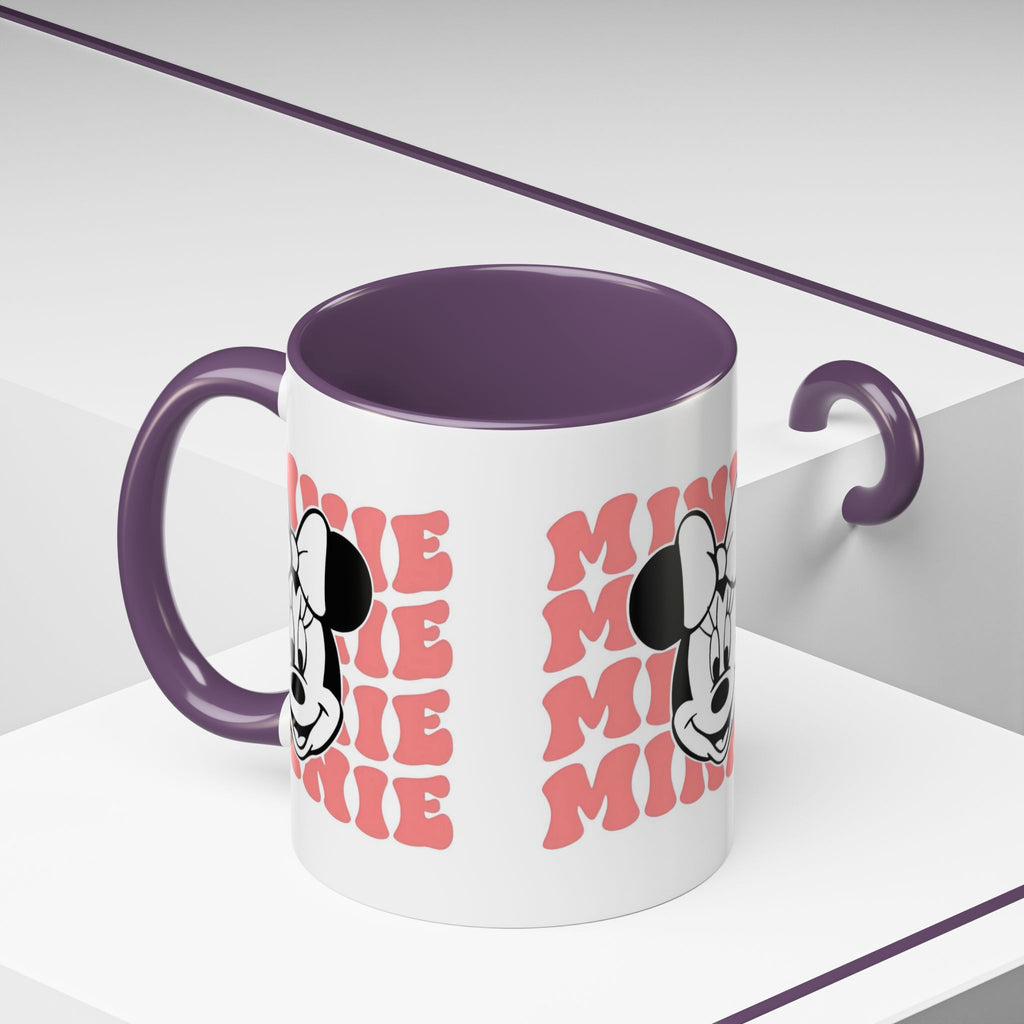 Minnie Mouse Retro Accent Coffee Mug — 11/15oz