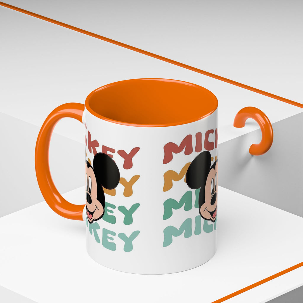 Mickey Retro Stack Accent Coffee Mug — 11/15oz