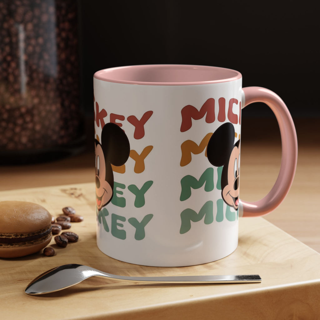 Mickey Retro Stack Accent Coffee Mug — 11/15oz