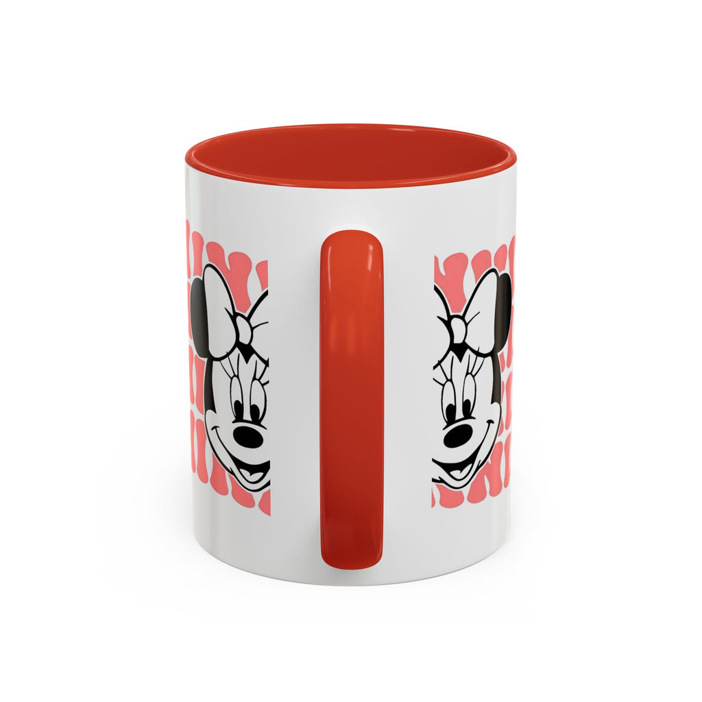Minnie Mouse Retro Accent Coffee Mug — 11/15oz