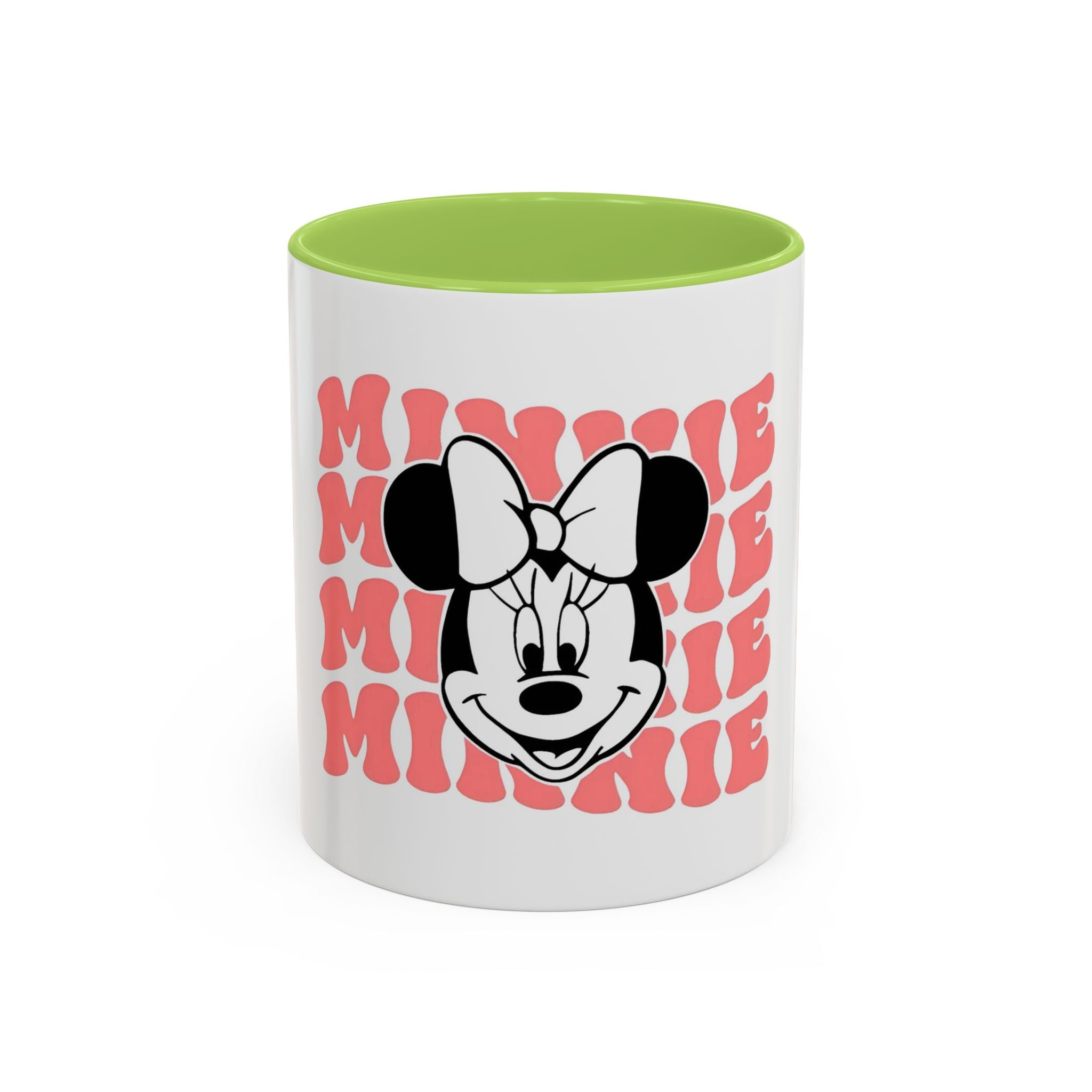 Minnie Mouse Retro Accent Coffee Mug — 11/15oz
