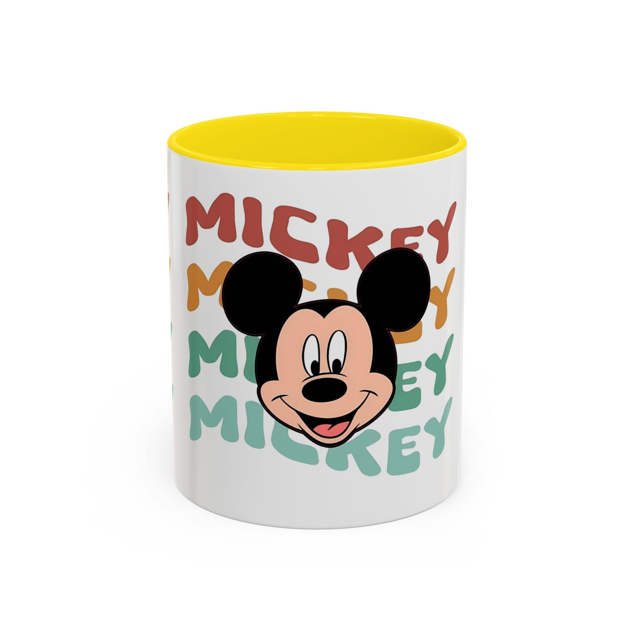 Mickey Retro Stack Accent Coffee Mug — 11/15oz