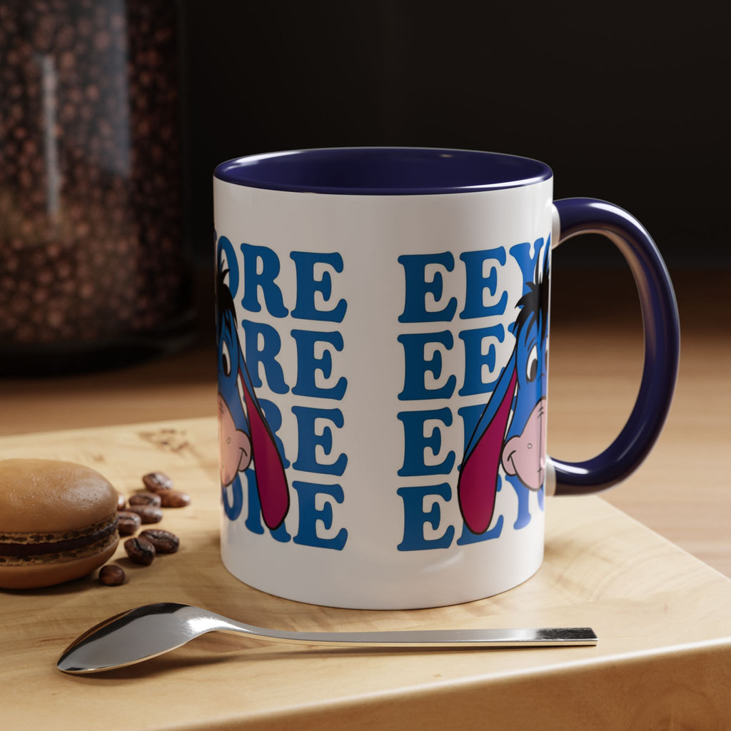 Eeyore Coffee Mug — Cute Cartoon Donkey Accent Mug (11/15 oz)