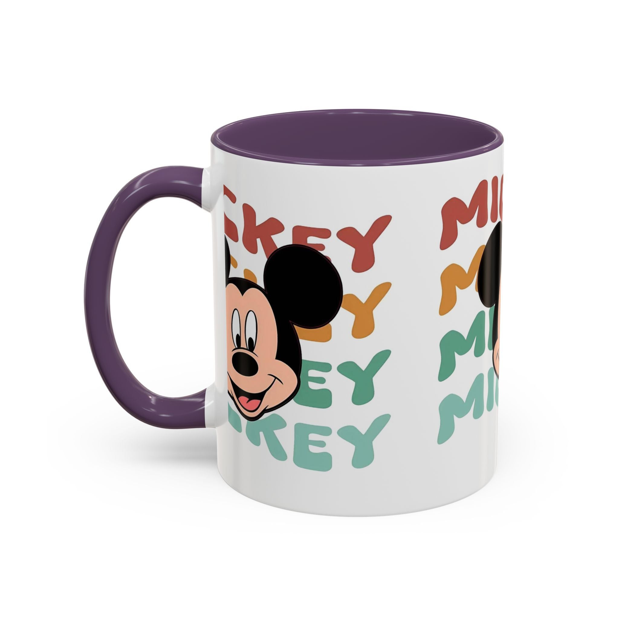 Mickey Retro Stack Accent Coffee Mug — 11/15oz
