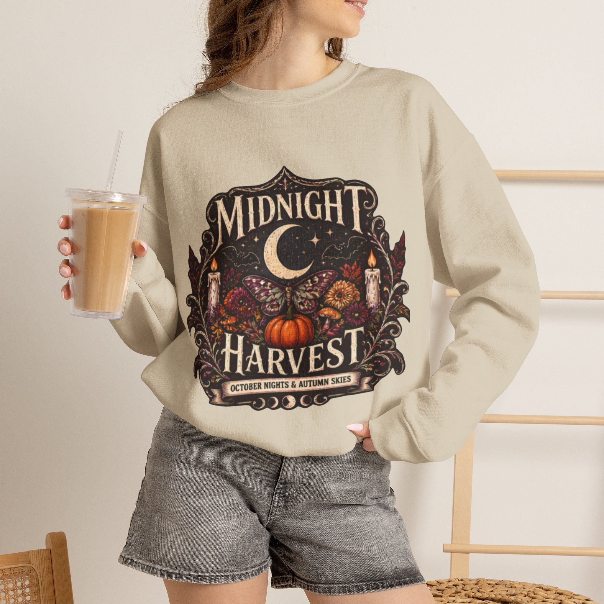 Midnight Harvest Crewneck Sweatshirt