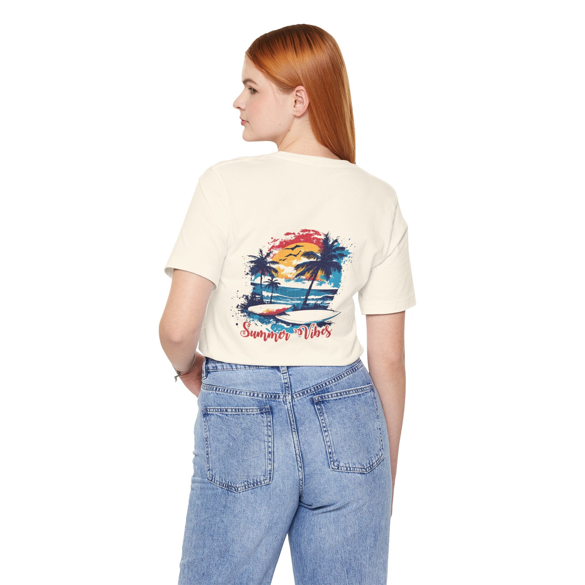 Tropical Palm Beach Graphic Tee