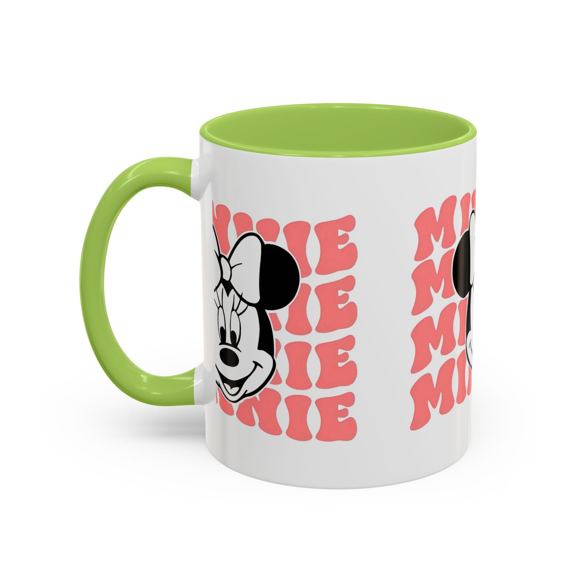Minnie Mouse Retro Accent Coffee Mug — 11/15oz