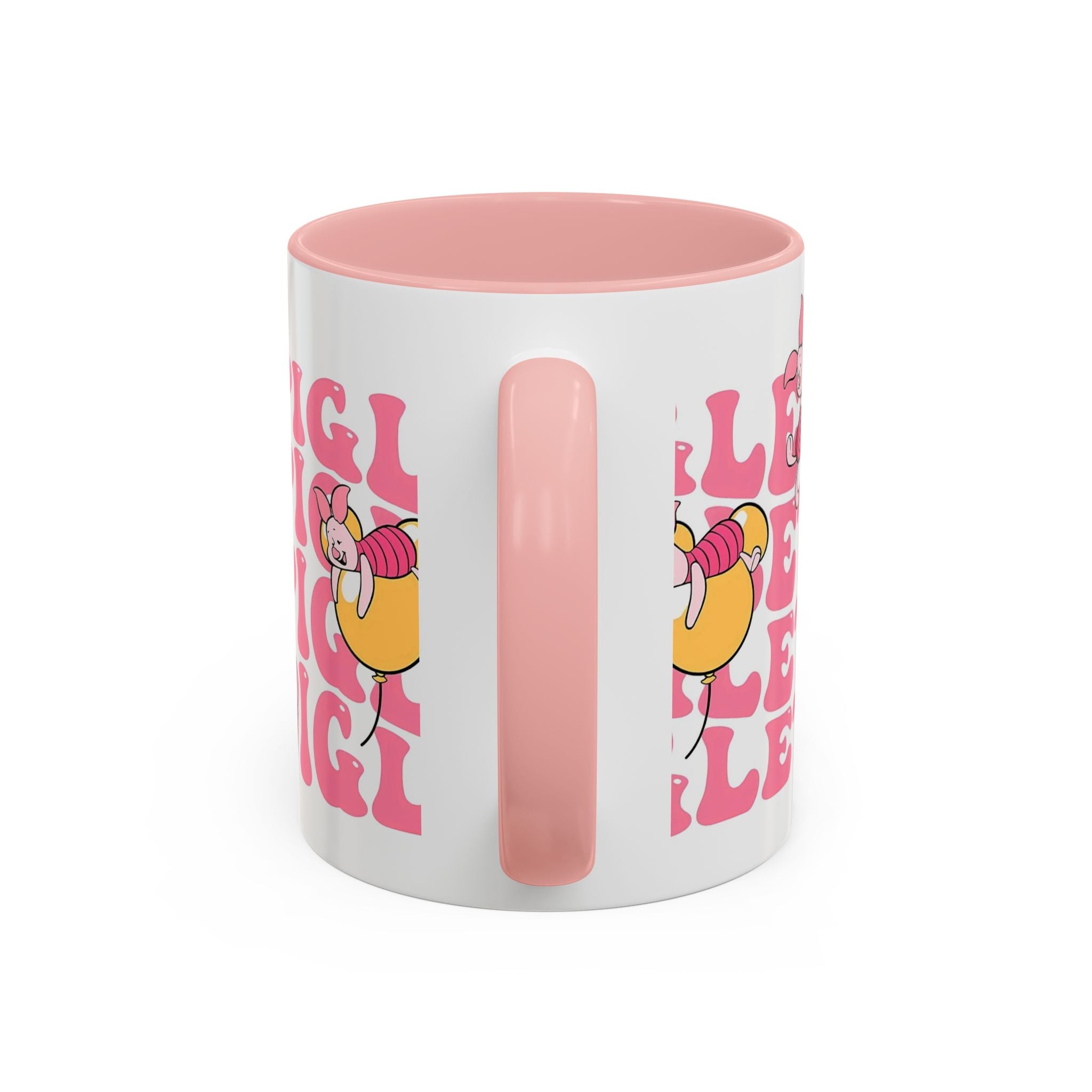 Piglet Coffee Mug — Cute Pink Winnie-The-Pooh Character Accent Mug (11/15oz)