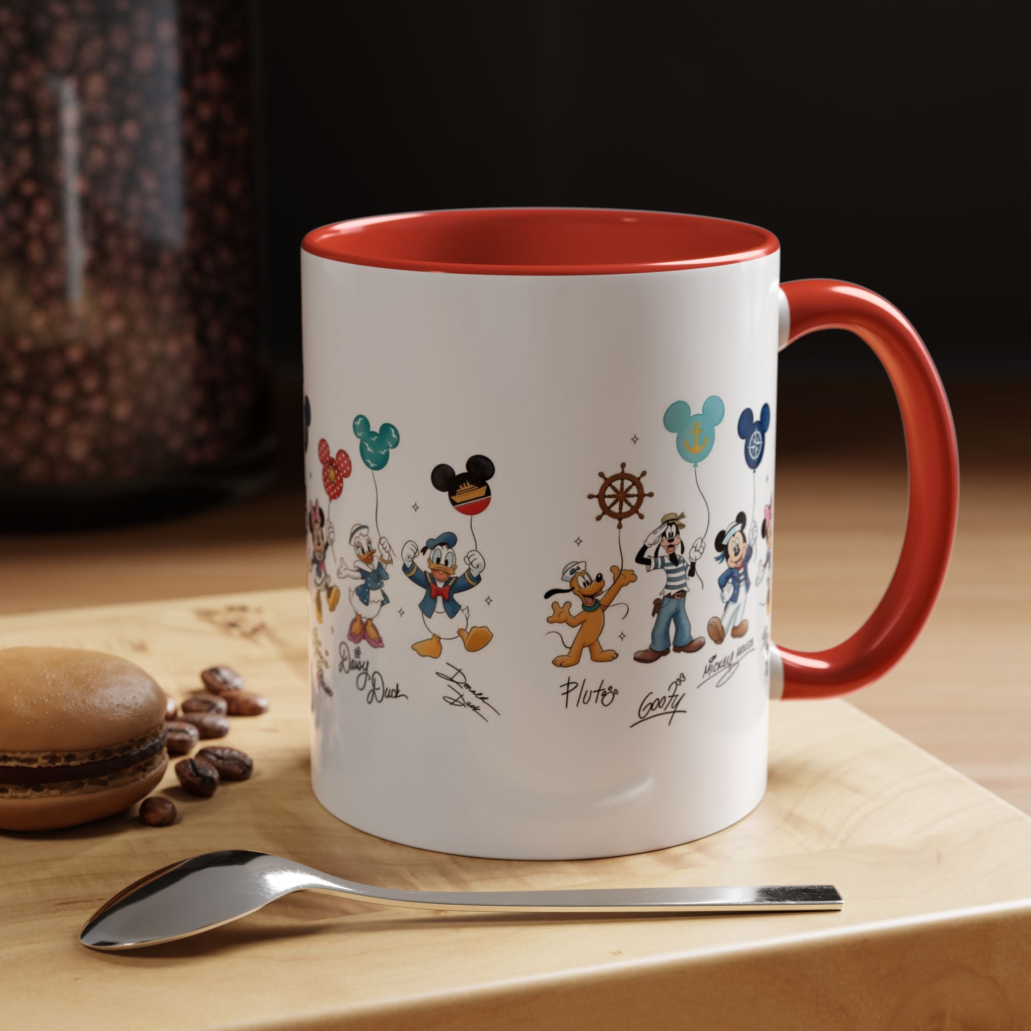 Disney Cruise Characters Accent Coffee Mug (11/15oz)