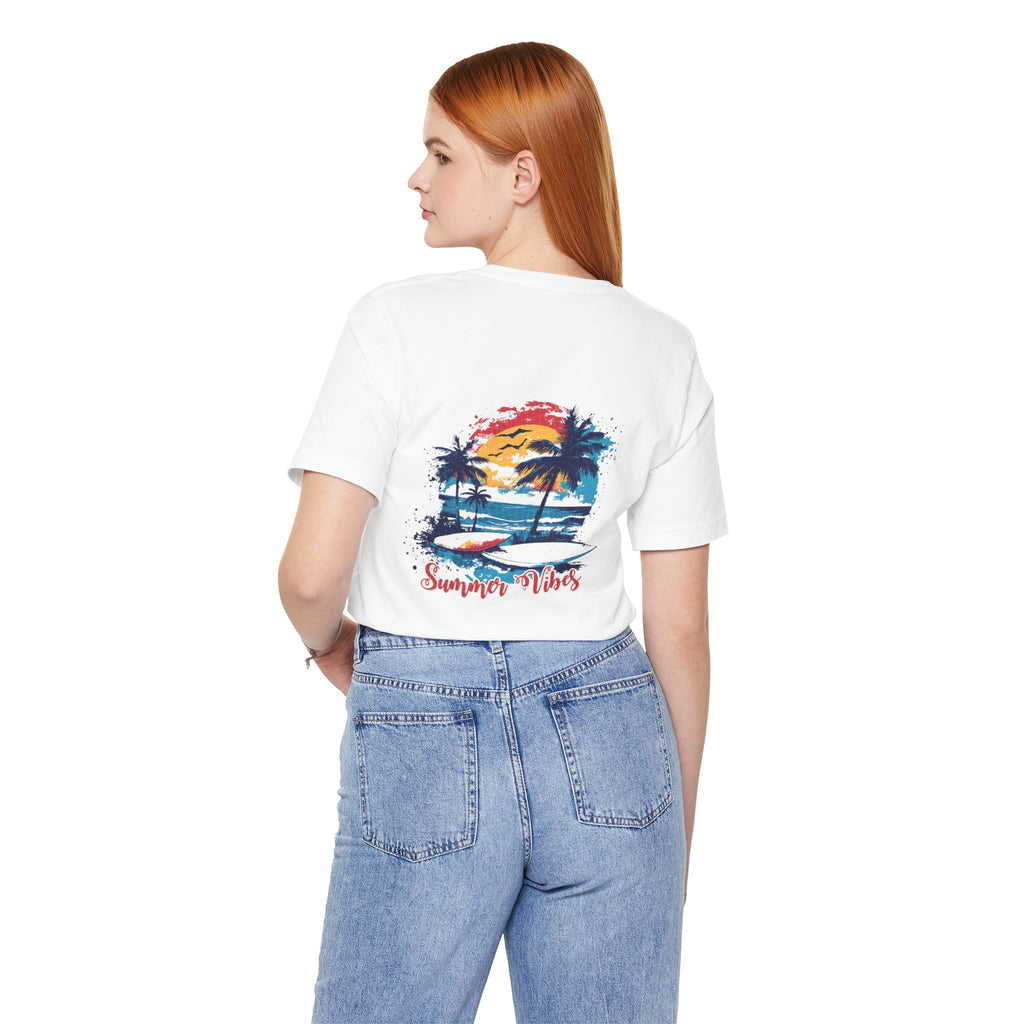 Tropical Palm Beach Graphic Tee