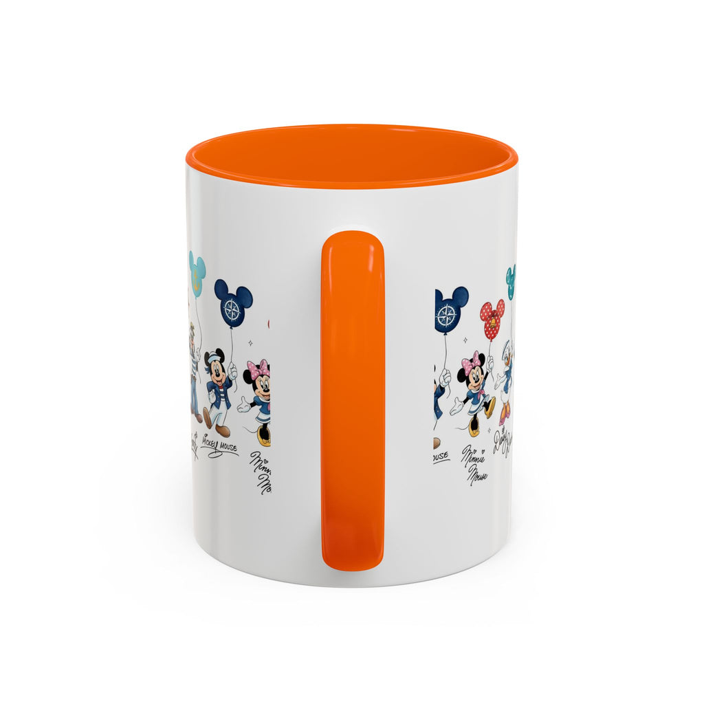 Disney Cruise Characters Accent Coffee Mug (11/15oz)