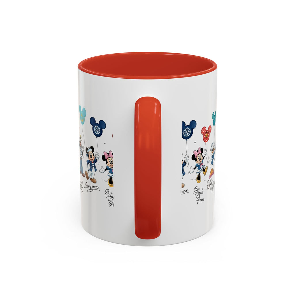 Disney Cruise Characters Accent Coffee Mug (11/15oz)
