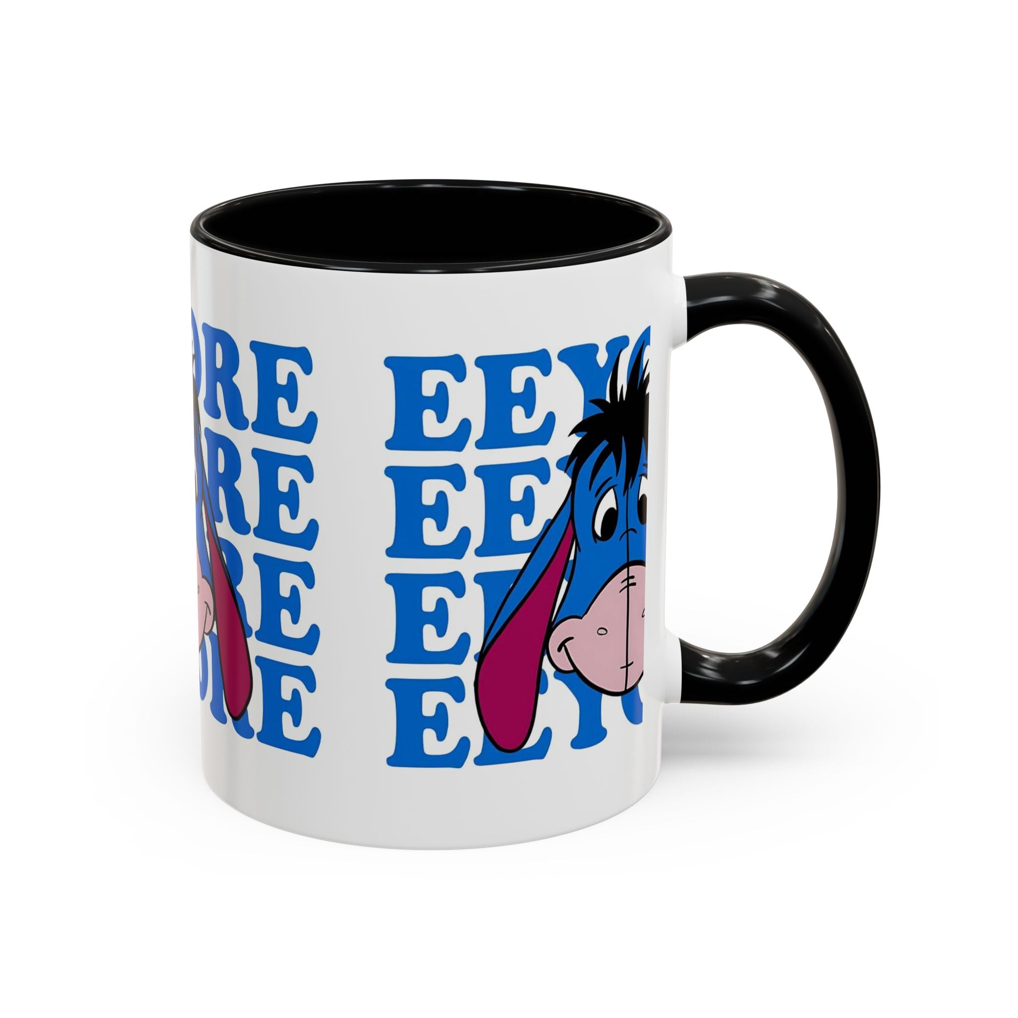 Eeyore Coffee Mug — Cute Cartoon Donkey Accent Mug (11/15 oz)