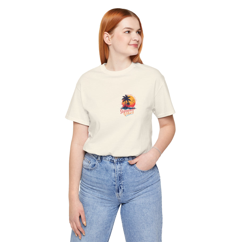 Tropical Palm Beach Graphic Tee
