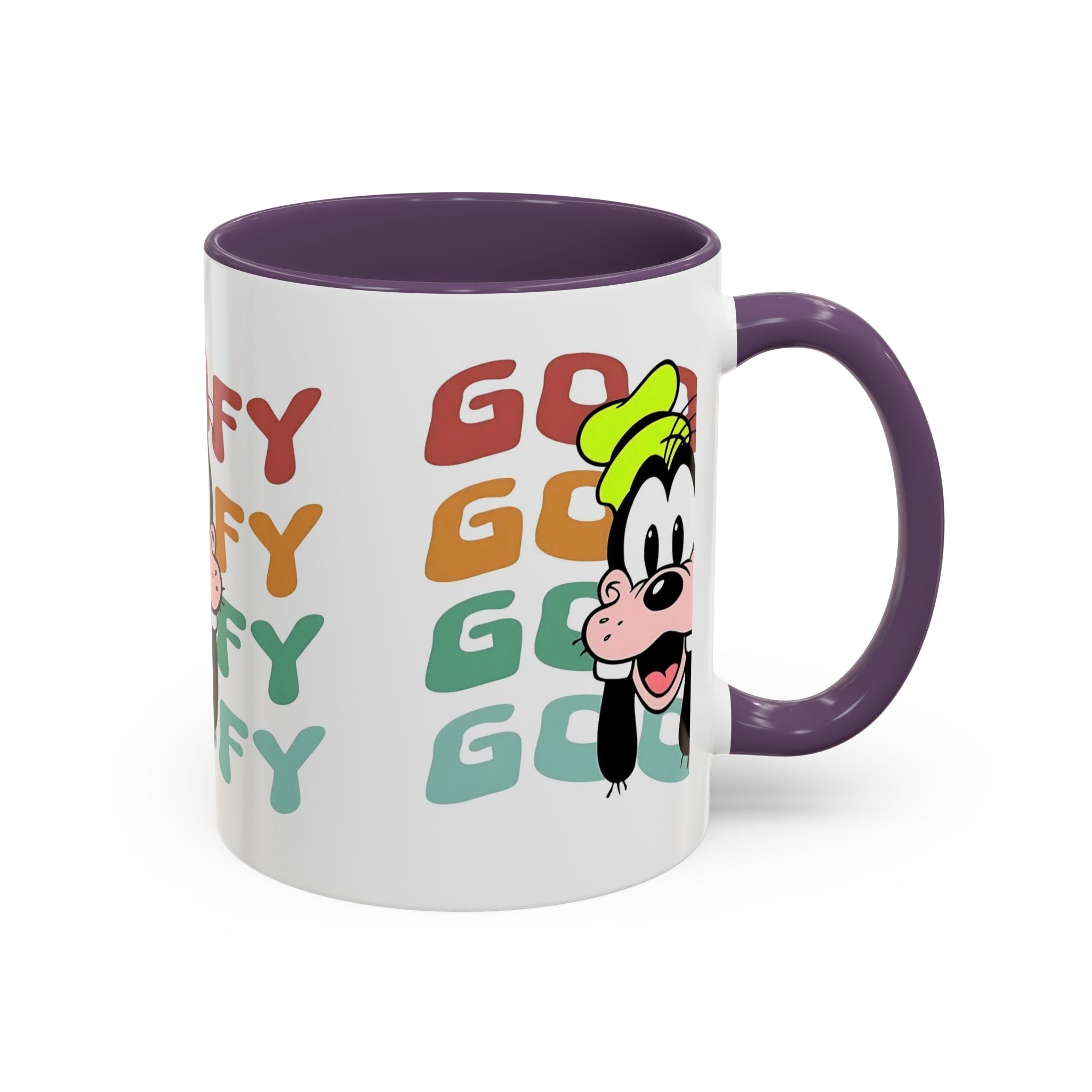 Goofy Retro Stack Accent Mug — Disney Goofy Coffee Cup (11/15oz)