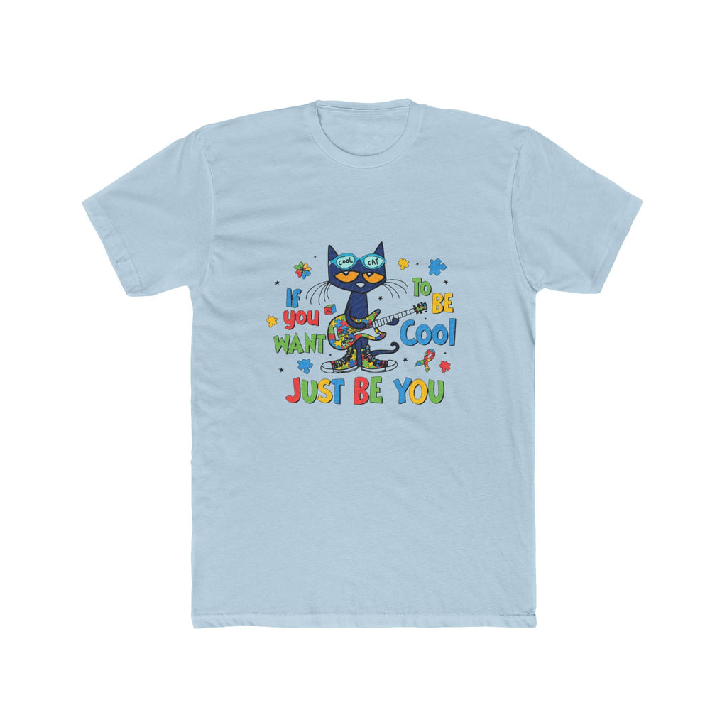 Just Be You Cat T-Shirt — Cute Positive Graphic Tee