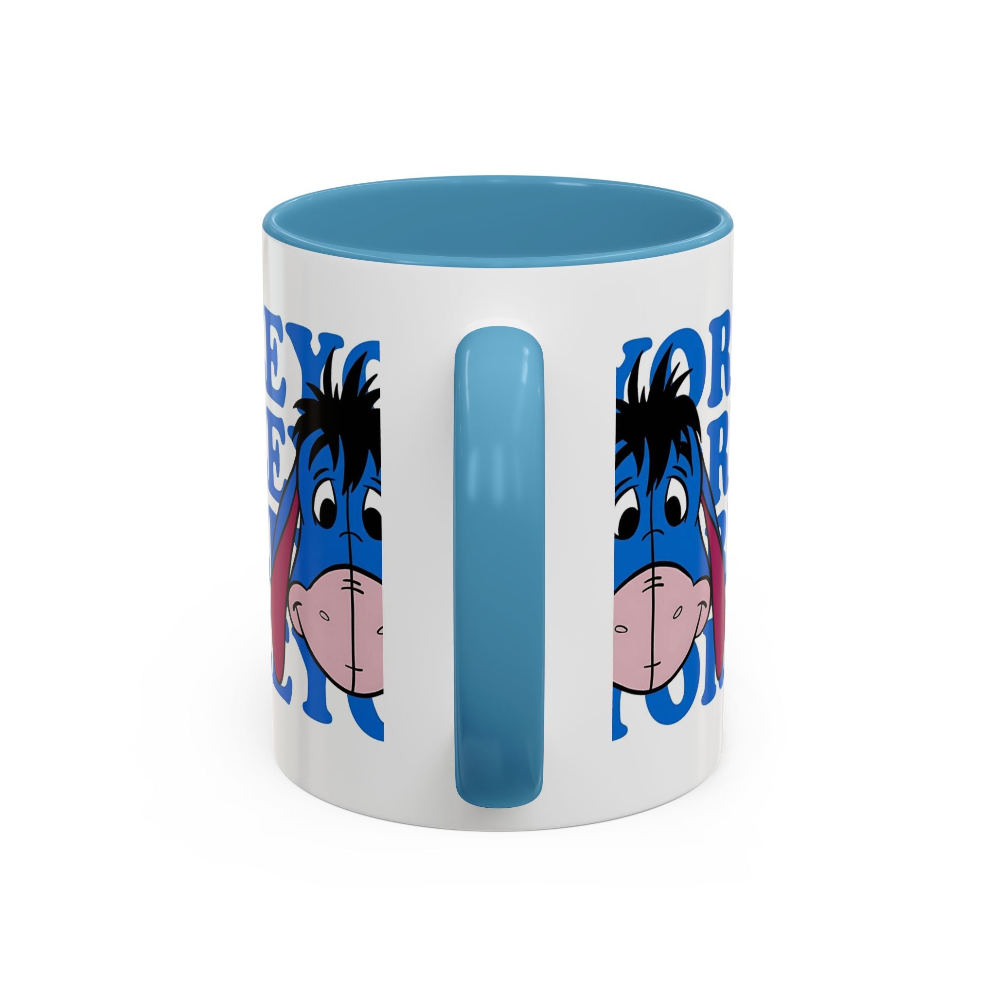 Eeyore Coffee Mug — Cute Cartoon Donkey Accent Mug (11/15 oz)