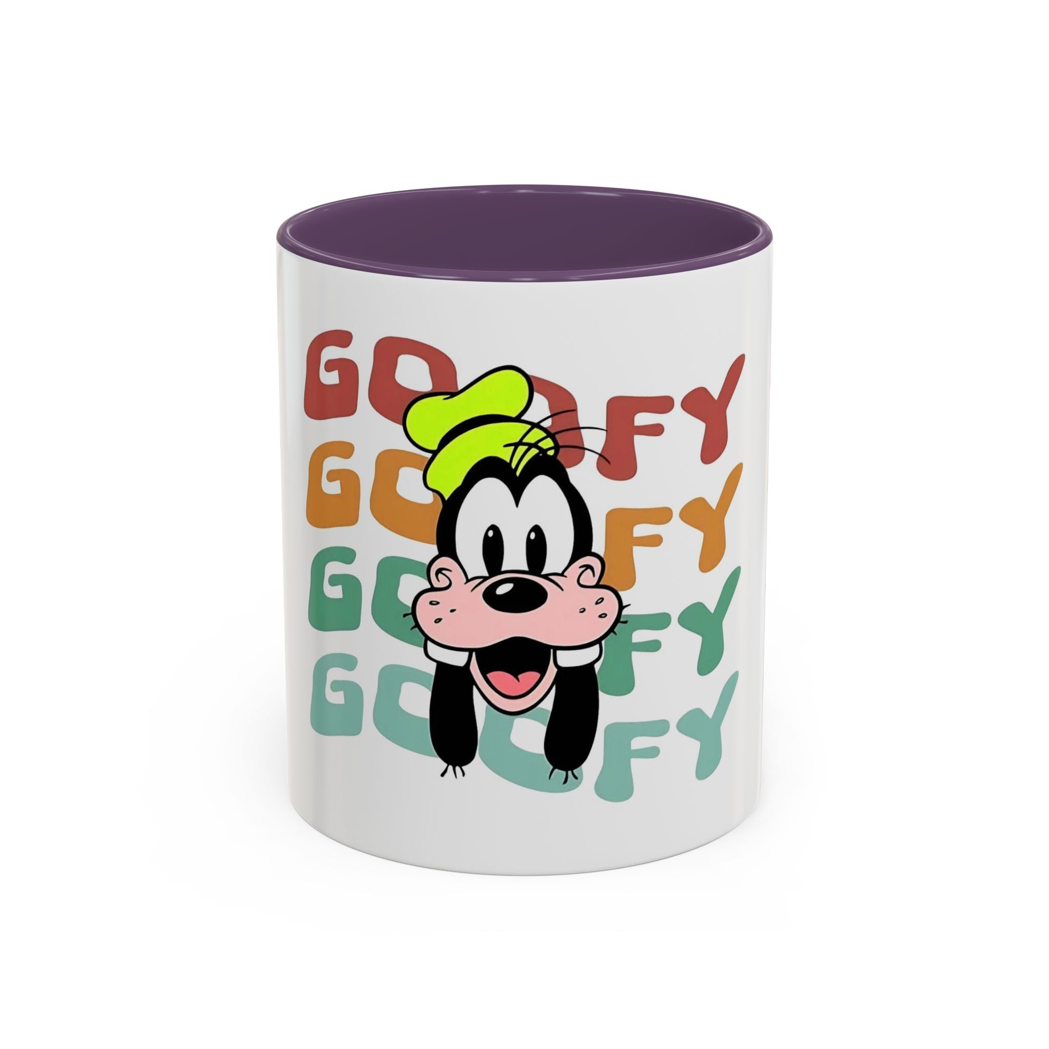Goofy Retro Stack Accent Mug — Disney Goofy Coffee Cup (11/15oz)