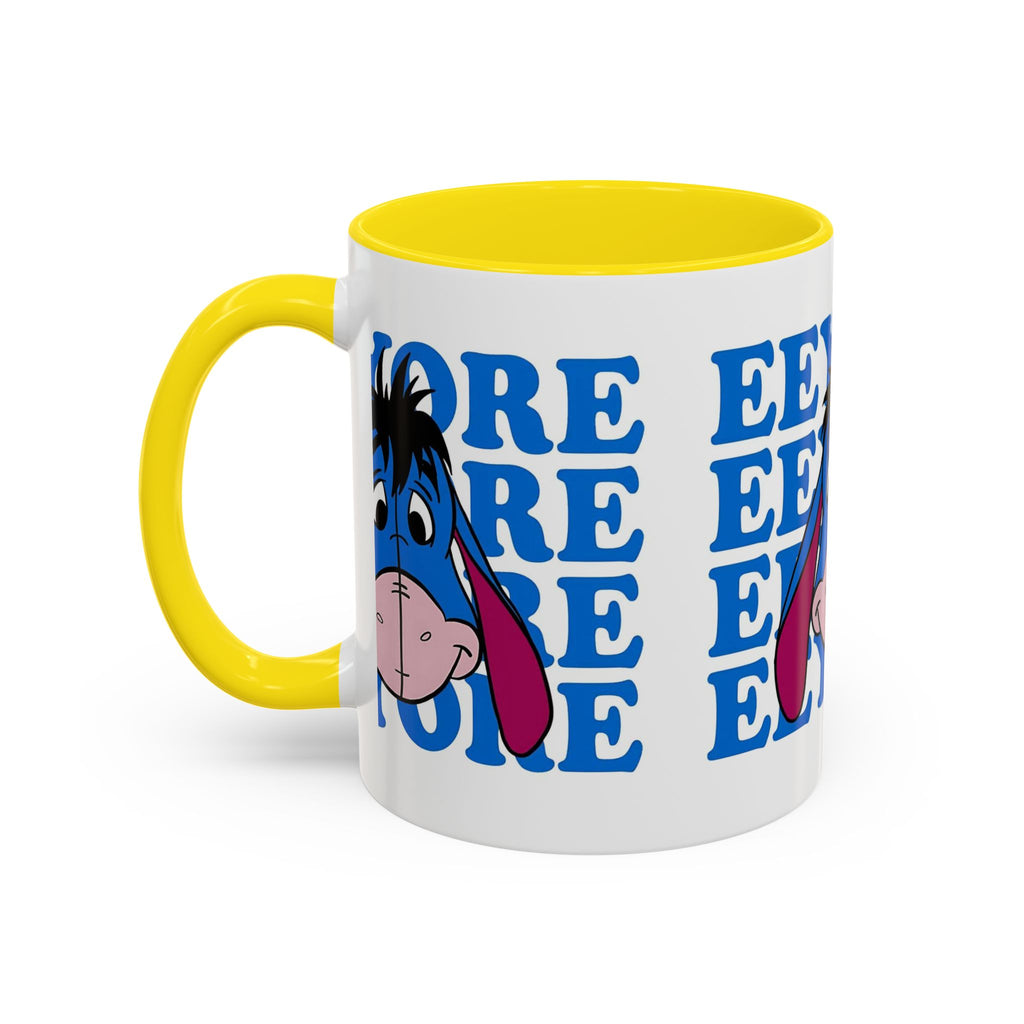 Eeyore Coffee Mug — Cute Cartoon Donkey Accent Mug (11/15 oz)