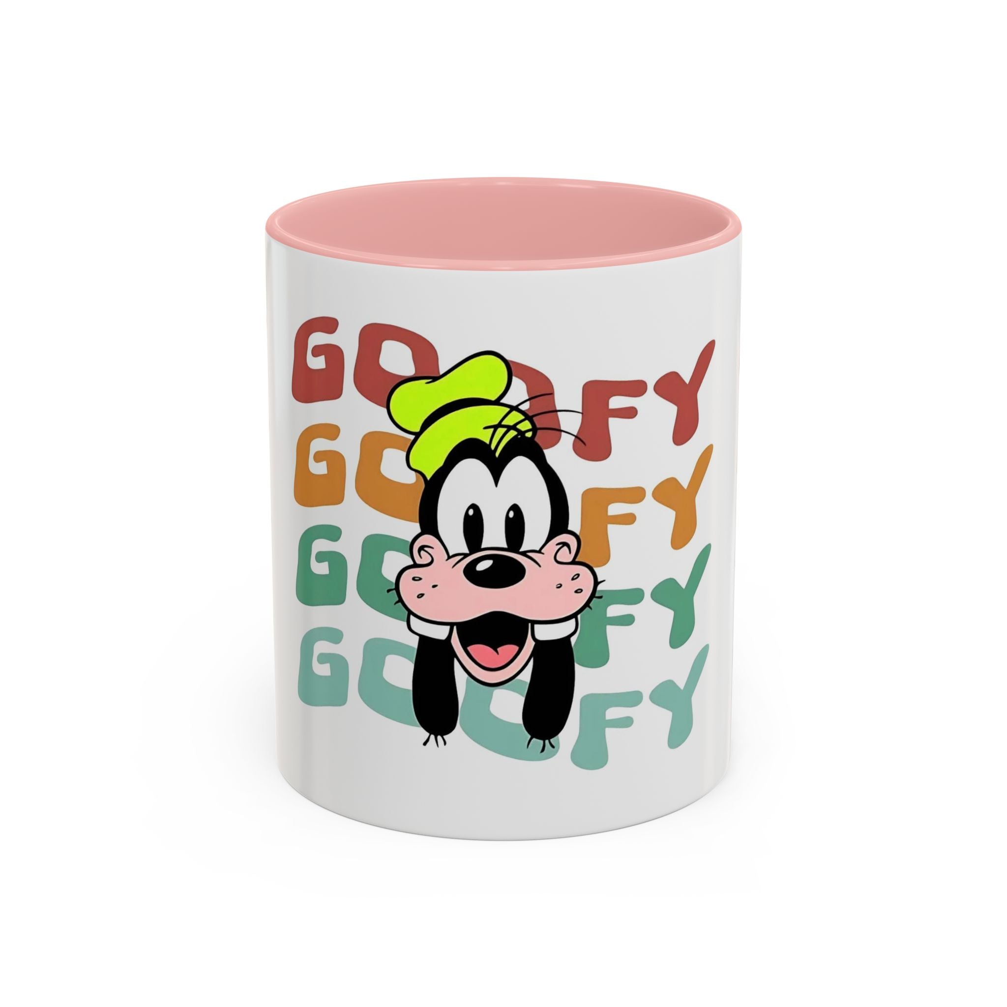 Goofy Retro Stack Accent Mug — Disney Goofy Coffee Cup (11/15oz)