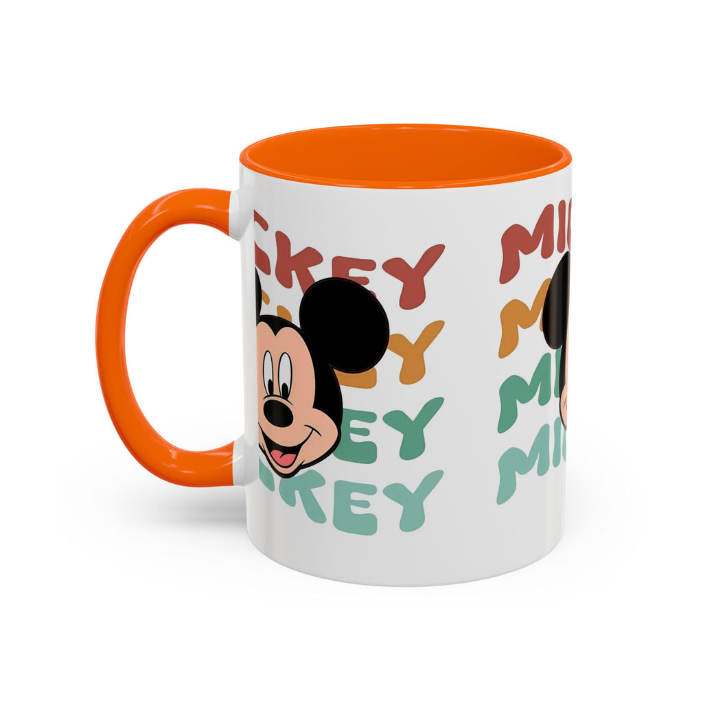 Mickey Retro Stack Accent Coffee Mug — 11/15oz