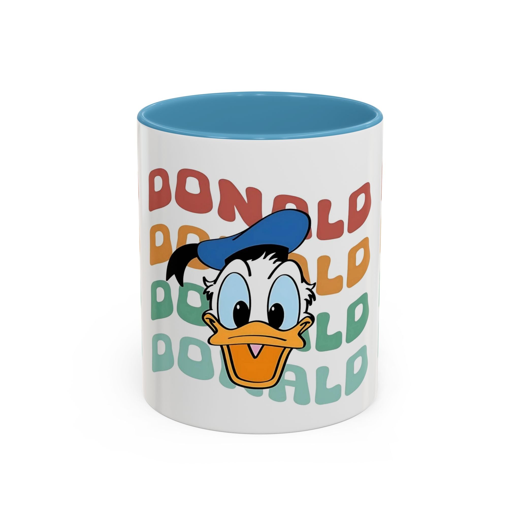 Donald Duck Retro Accent Coffee Mug