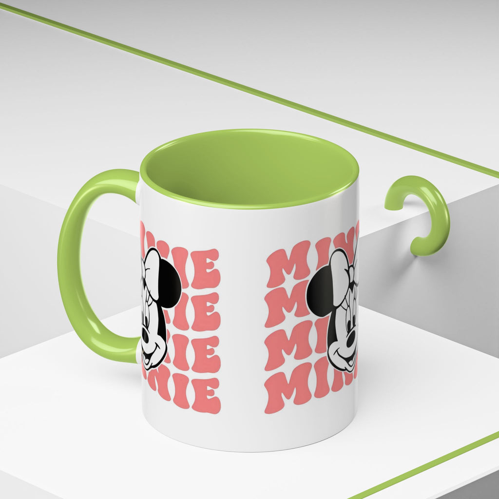 Minnie Mouse Retro Accent Coffee Mug — 11/15oz
