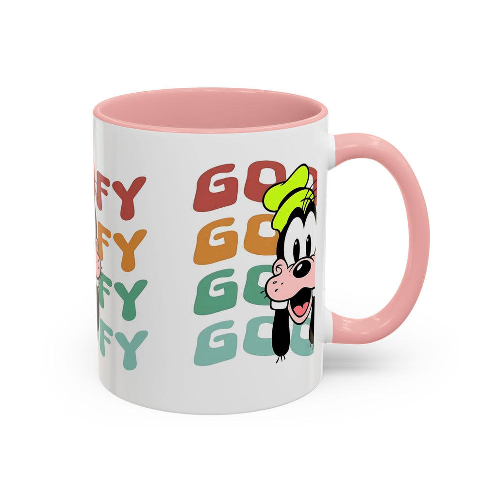 Goofy Retro Stack Accent Mug — Disney Goofy Coffee Cup (11/15oz)