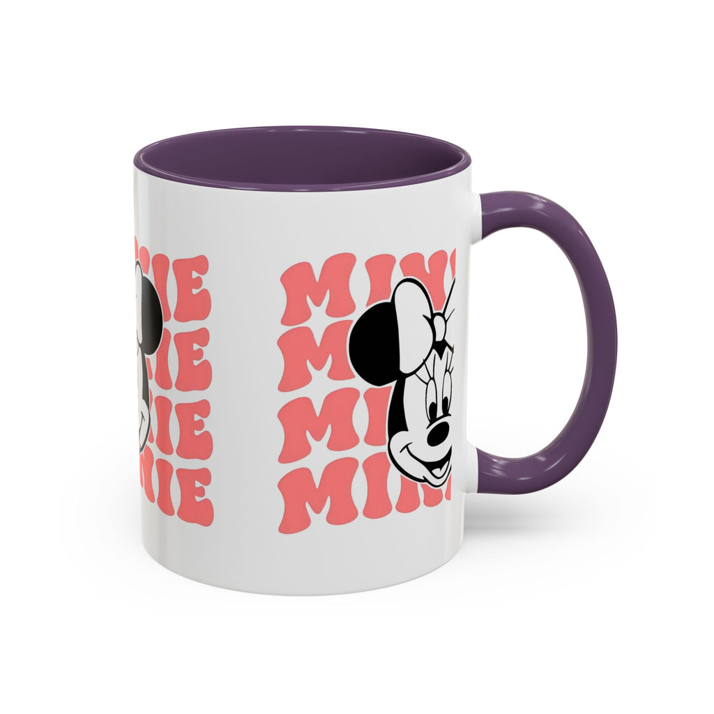Minnie Mouse Retro Accent Coffee Mug — 11/15oz