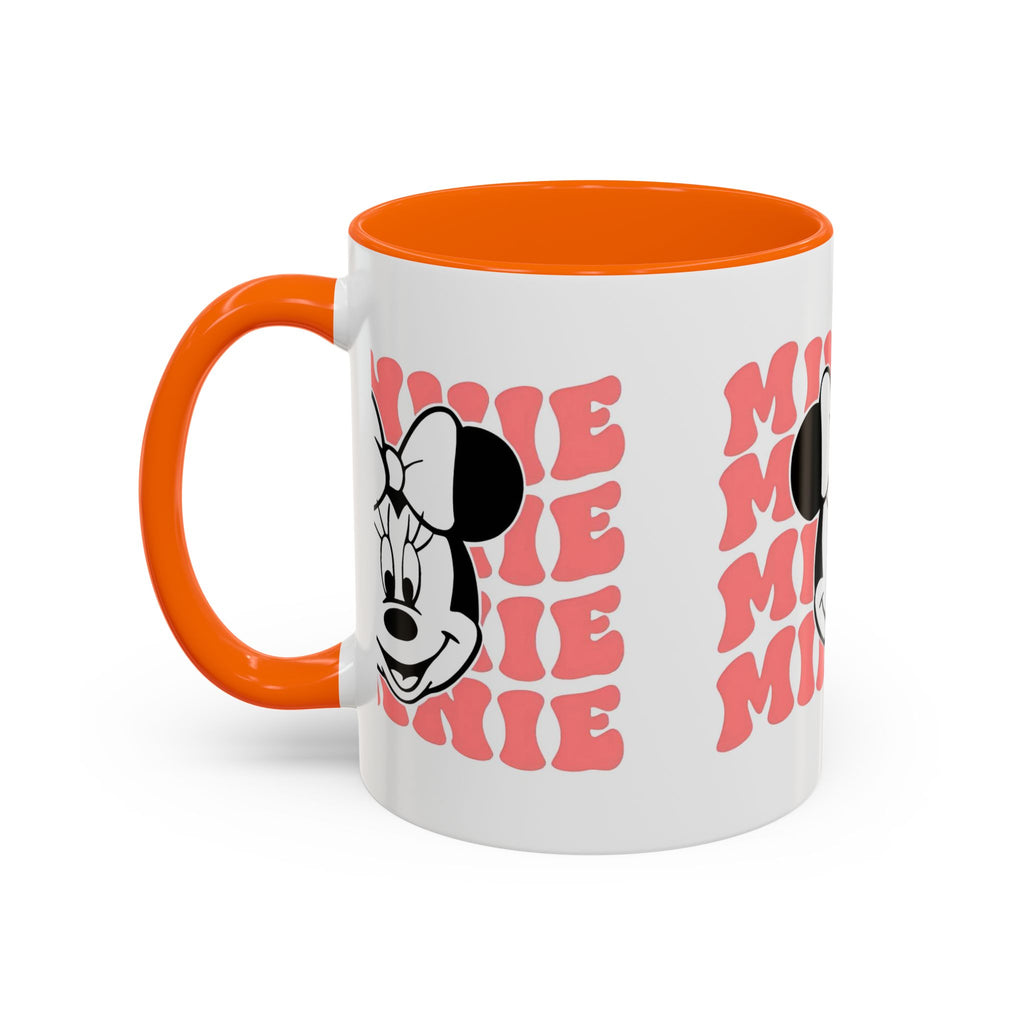 Minnie Mouse Retro Accent Coffee Mug — 11/15oz