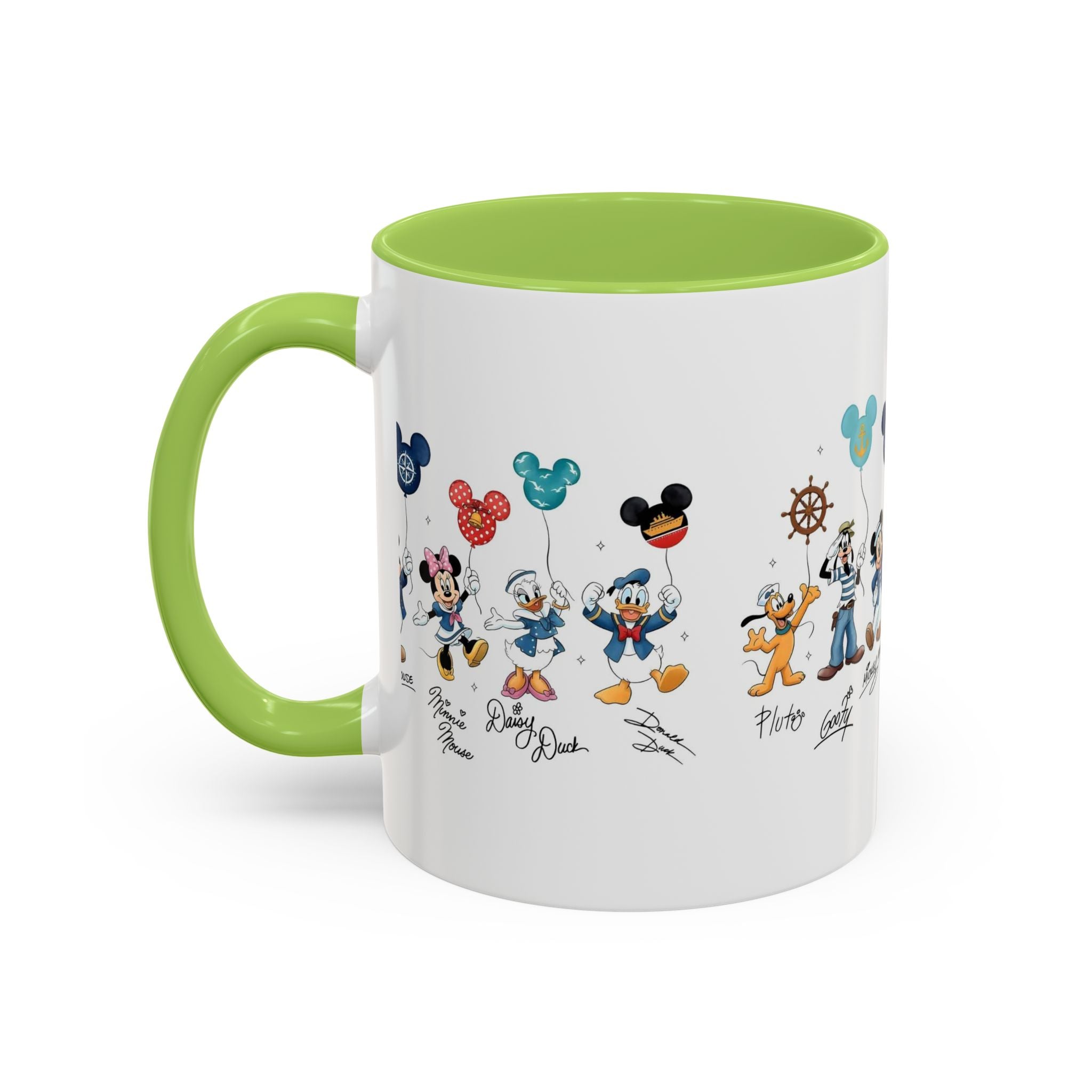 Disney Cruise Characters Accent Coffee Mug (11/15oz)