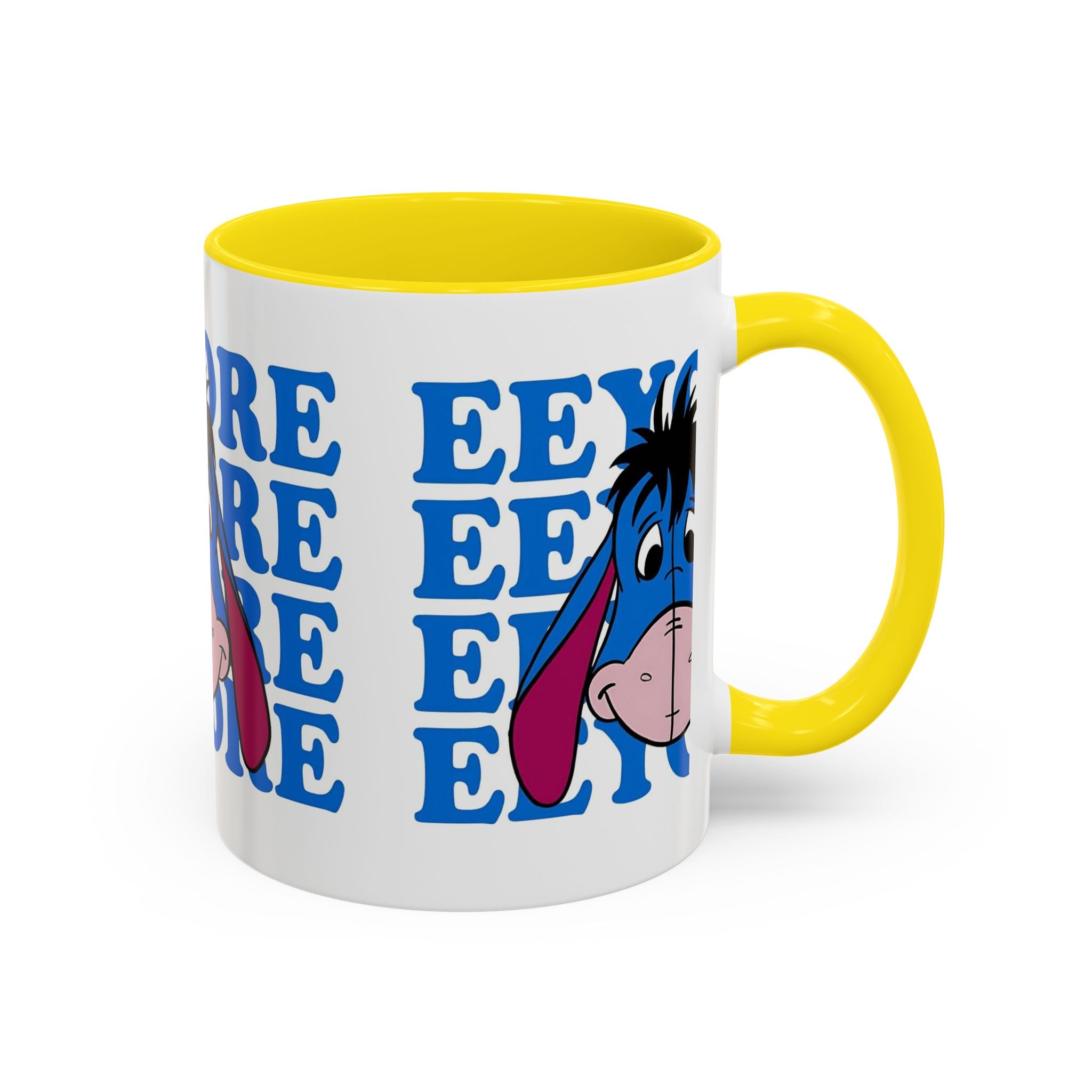 Eeyore Coffee Mug — Cute Cartoon Donkey Accent Mug (11/15 oz)